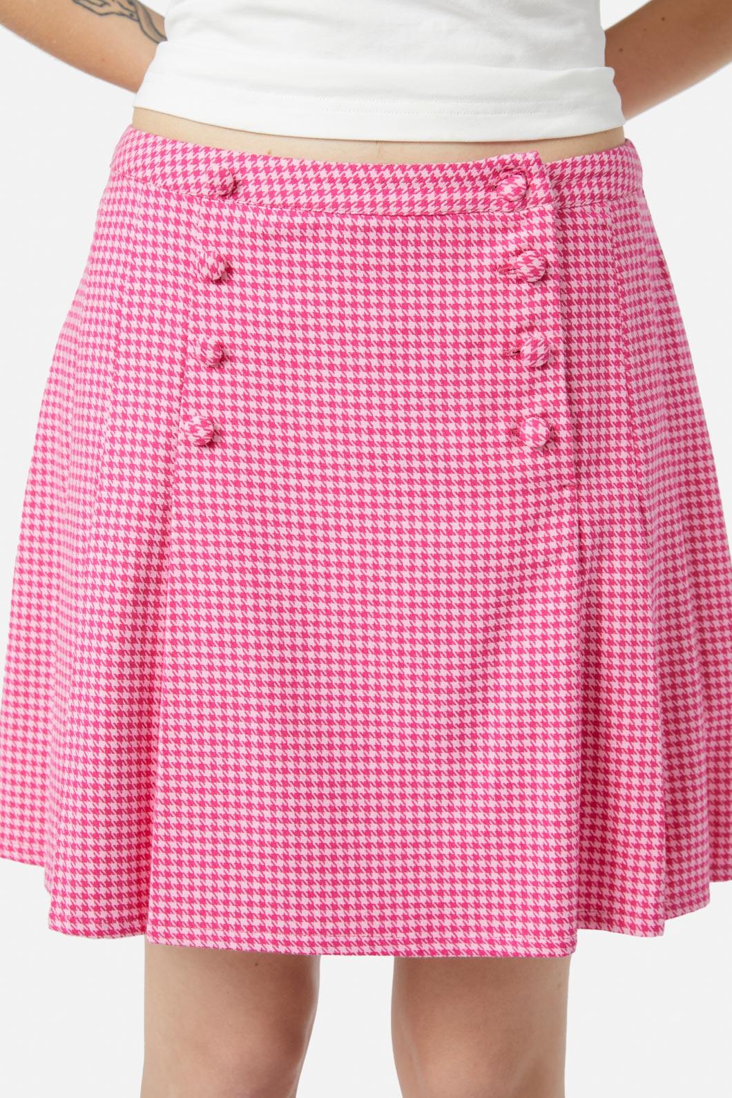 Maybelle Houndstooth Skirt - Image 6