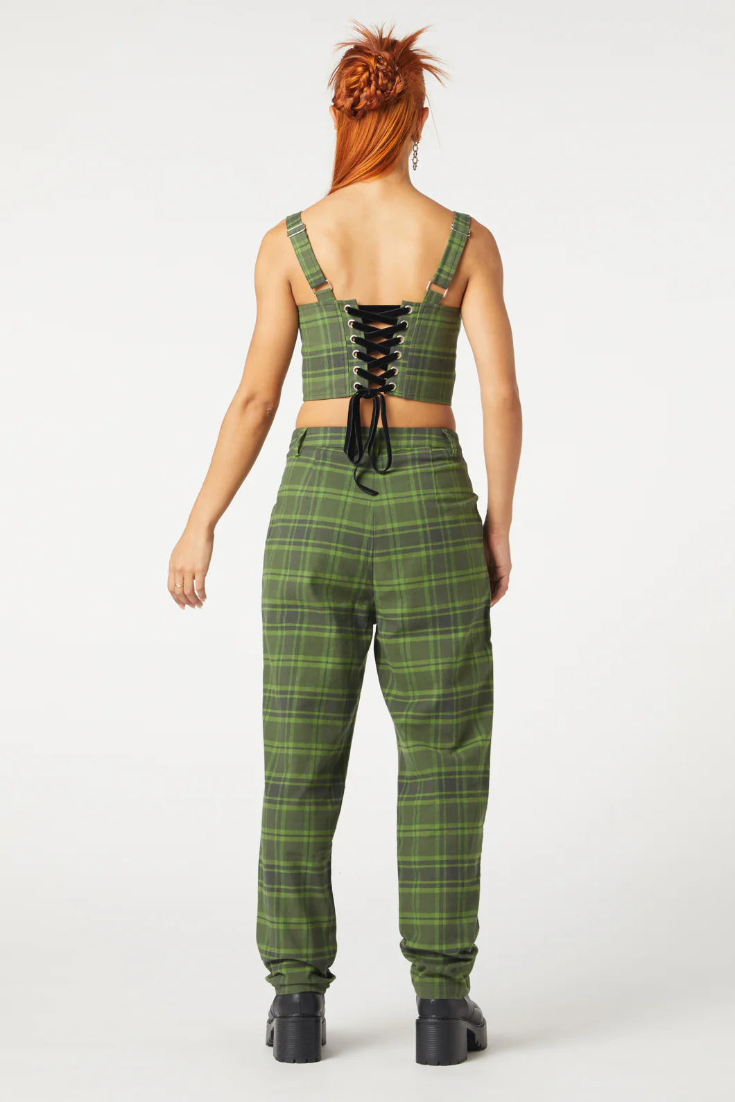 Meadow Tartan Corset - Image 5