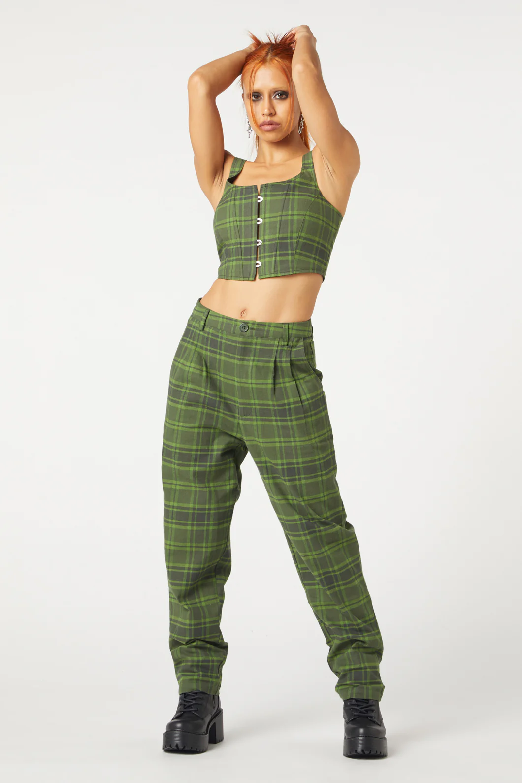 Meadow Tartan Pants - Image 2