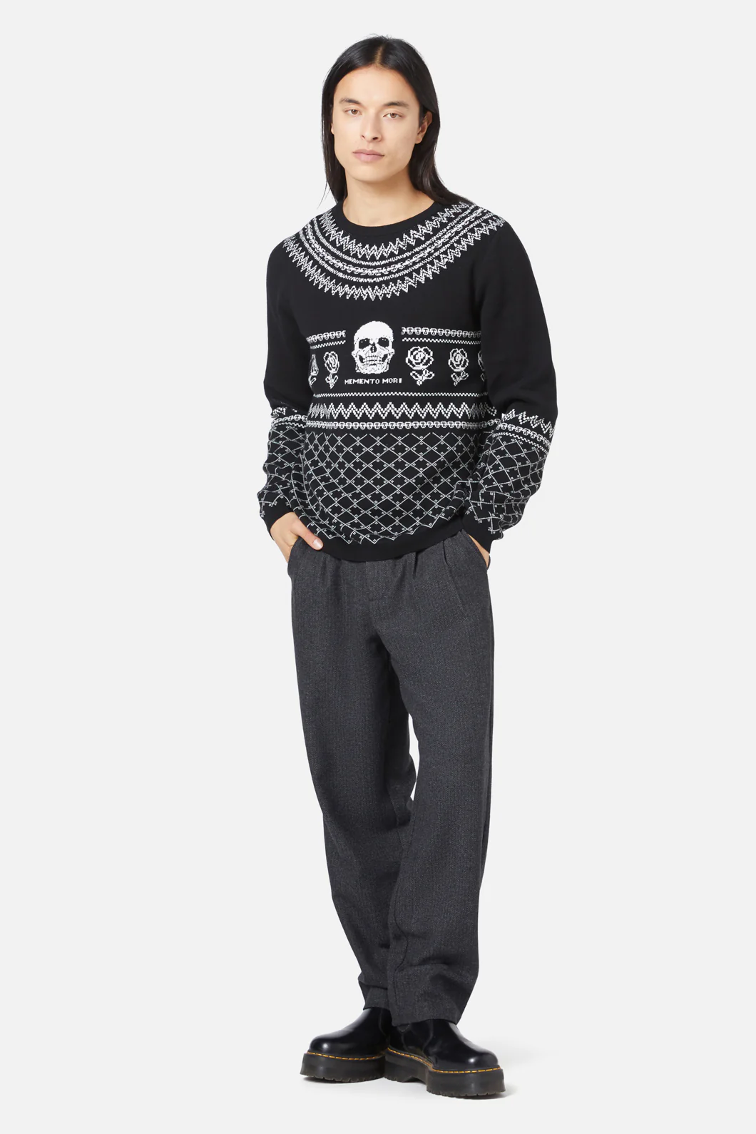 Memento Mori Fairisle Knit - Image 3