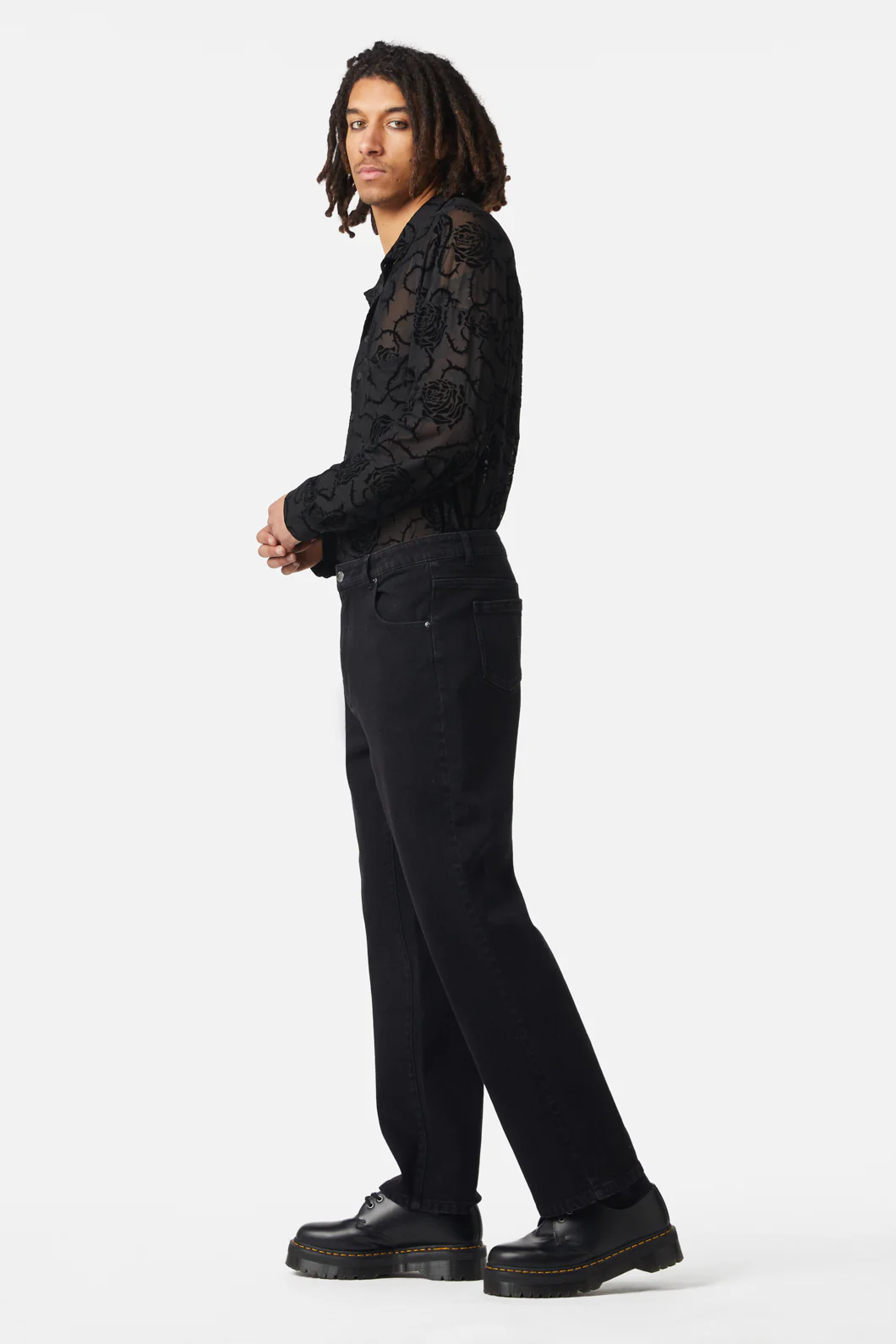 Mens Classic Cut Danger Jeans - Image 4