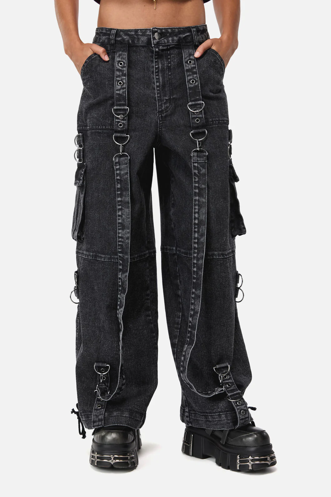 Midnight Denim Cargo Jean - Image 2