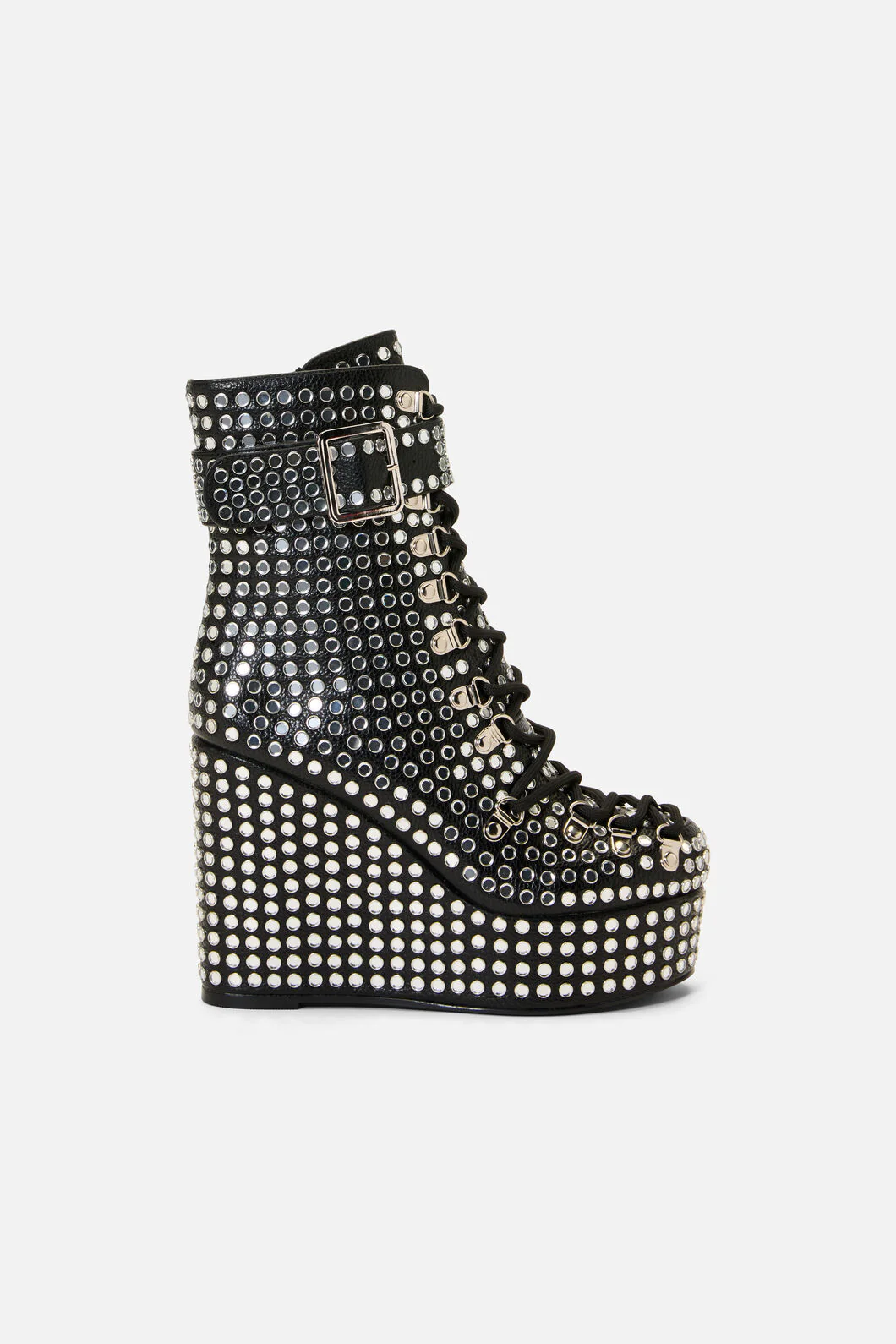 Mirror Stud Platform Heel - Image 3