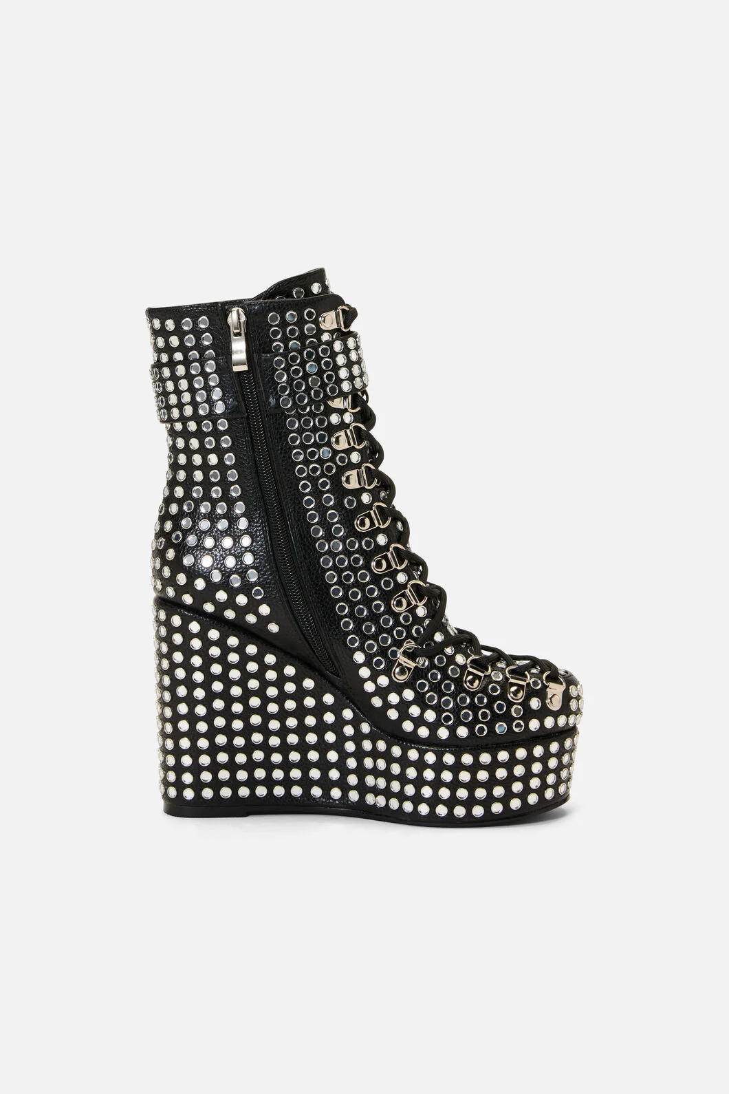 Mirror Stud Platform Heel - Image 4