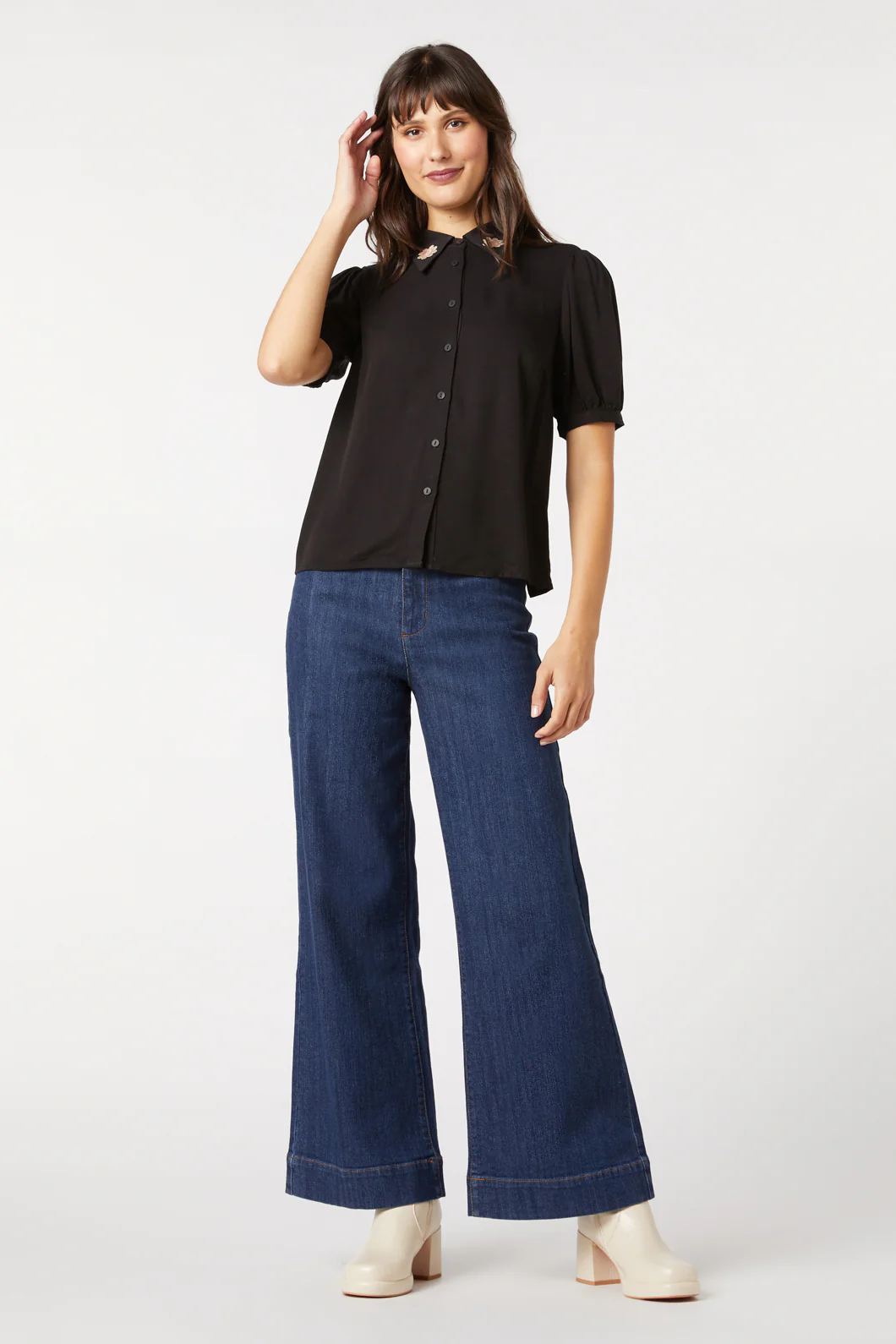 Miss Daisy Embroidered Blouse - Image 2