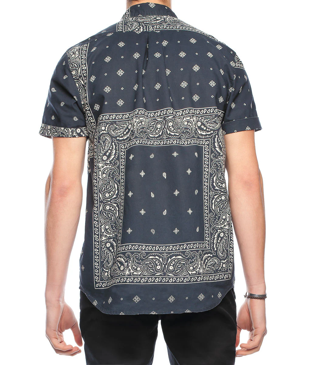 Mixed Bandana SS Shirt - Image 2