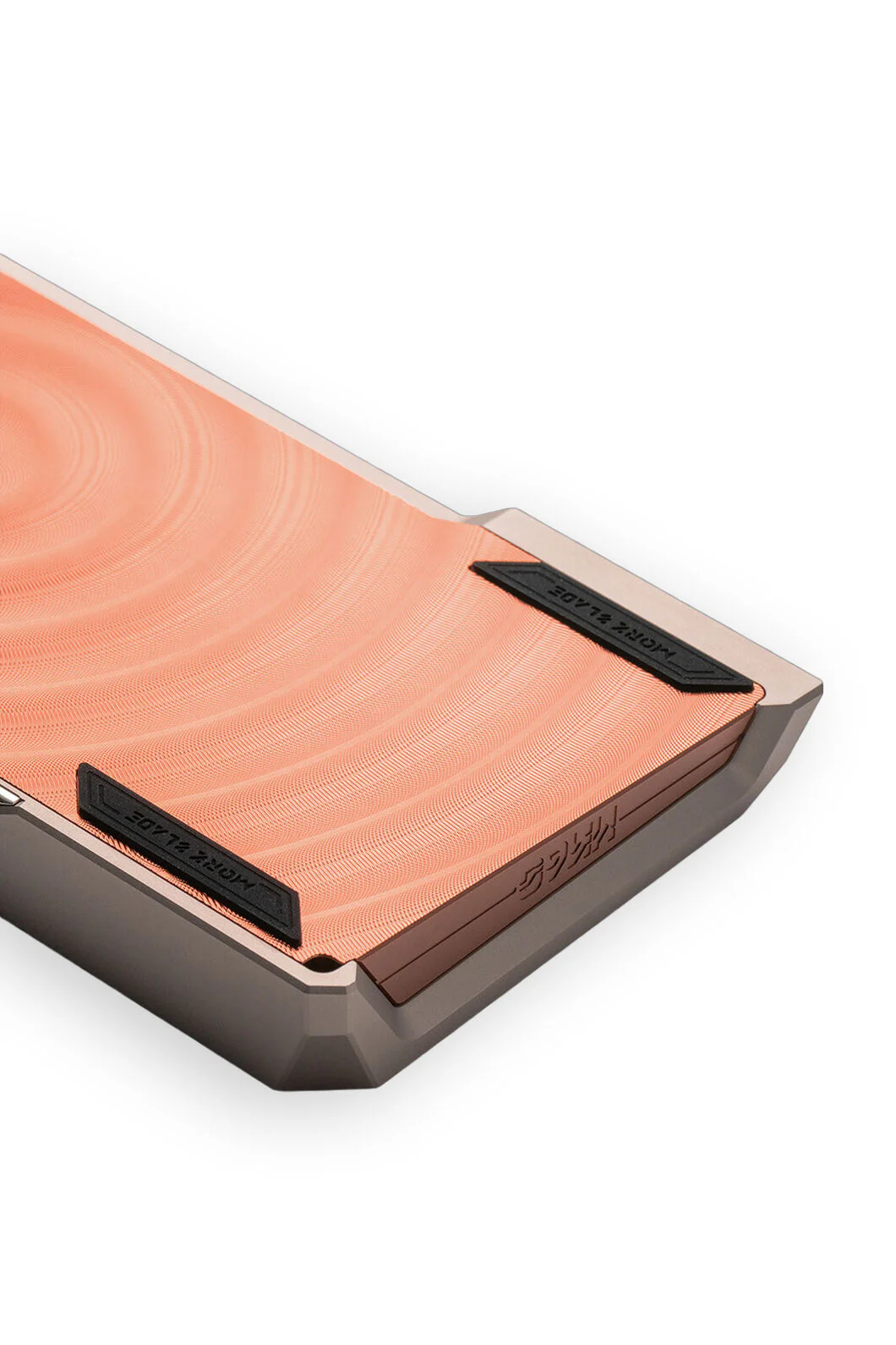 Mork Blade MK60 Sand Gold 60% CNC Aluminum Multi-Mount Custom Keyboard Case - Image 5
