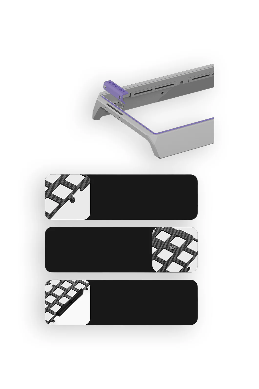 Mork Blade MK60S Silver Jade POM 60% Hall Effect CNC Aluminium Gaming Keyboard - Image 5