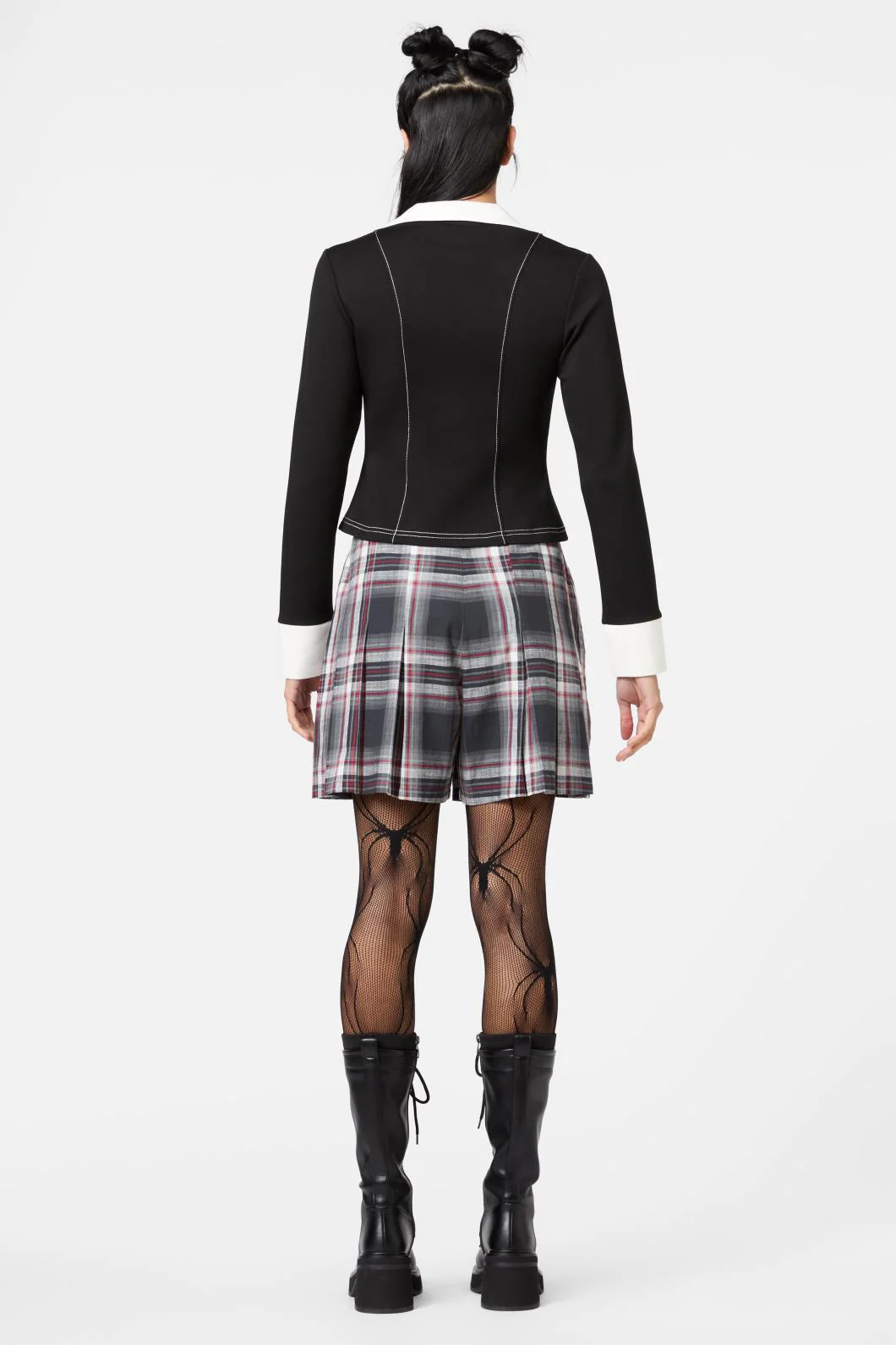 Moggy Contrast LS Blouse - Image 4