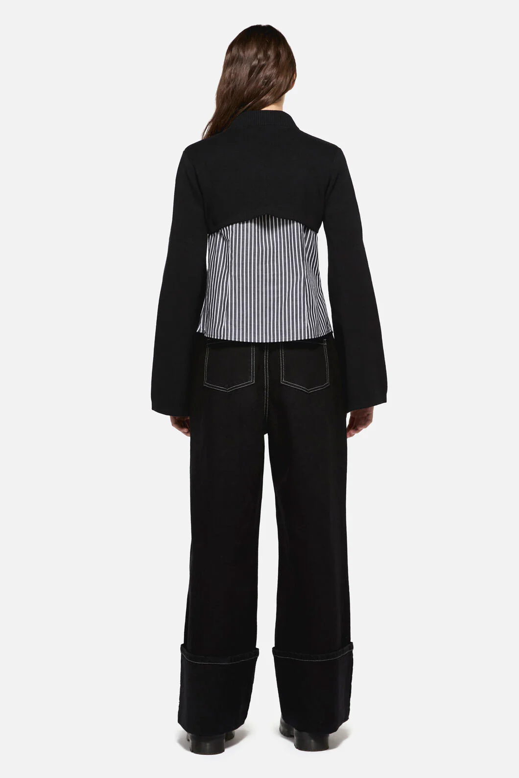 Moggy High Neck Cropped Cardigan - Image 10
