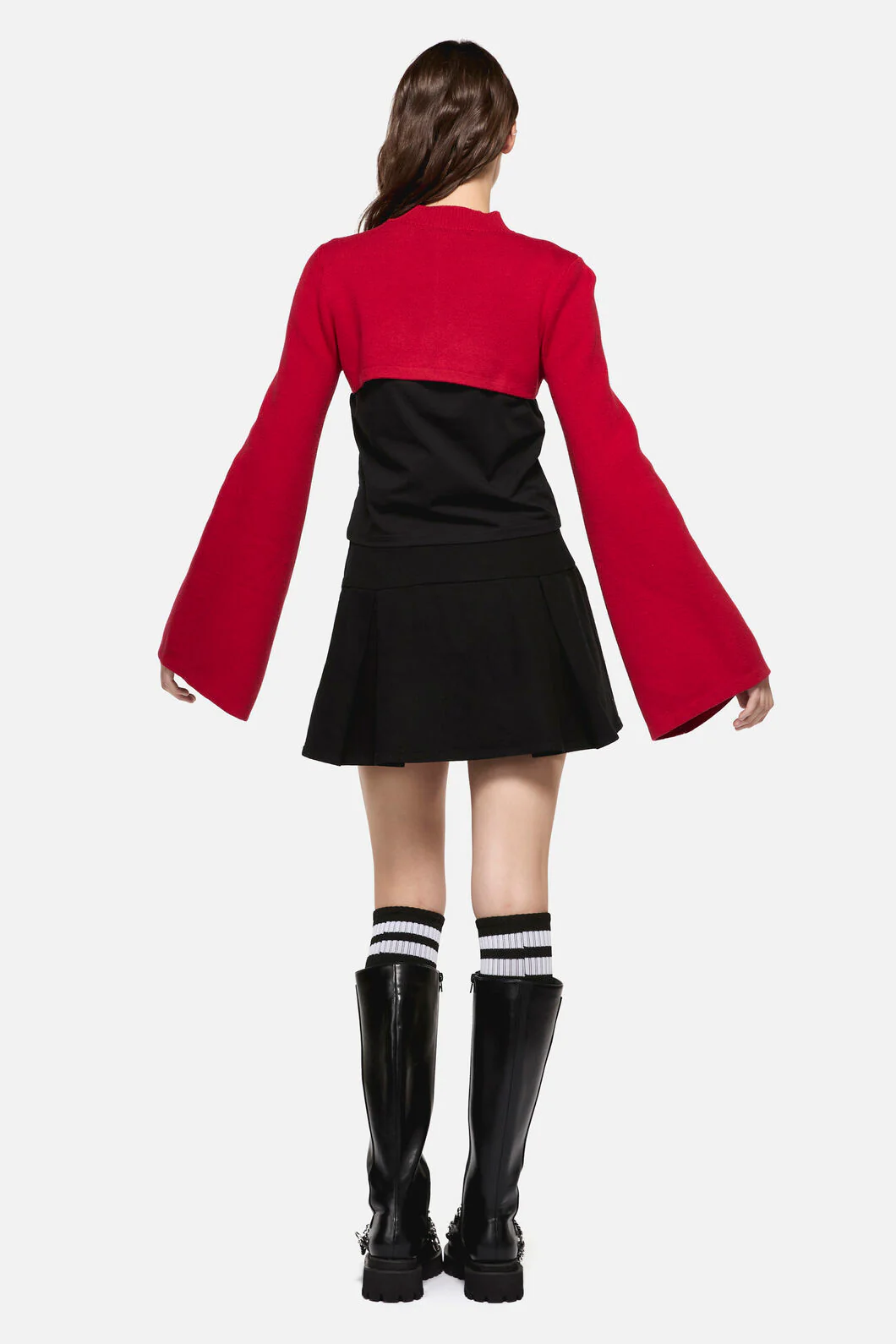 Moggy High Neck Cropped Cardigan - Image 4