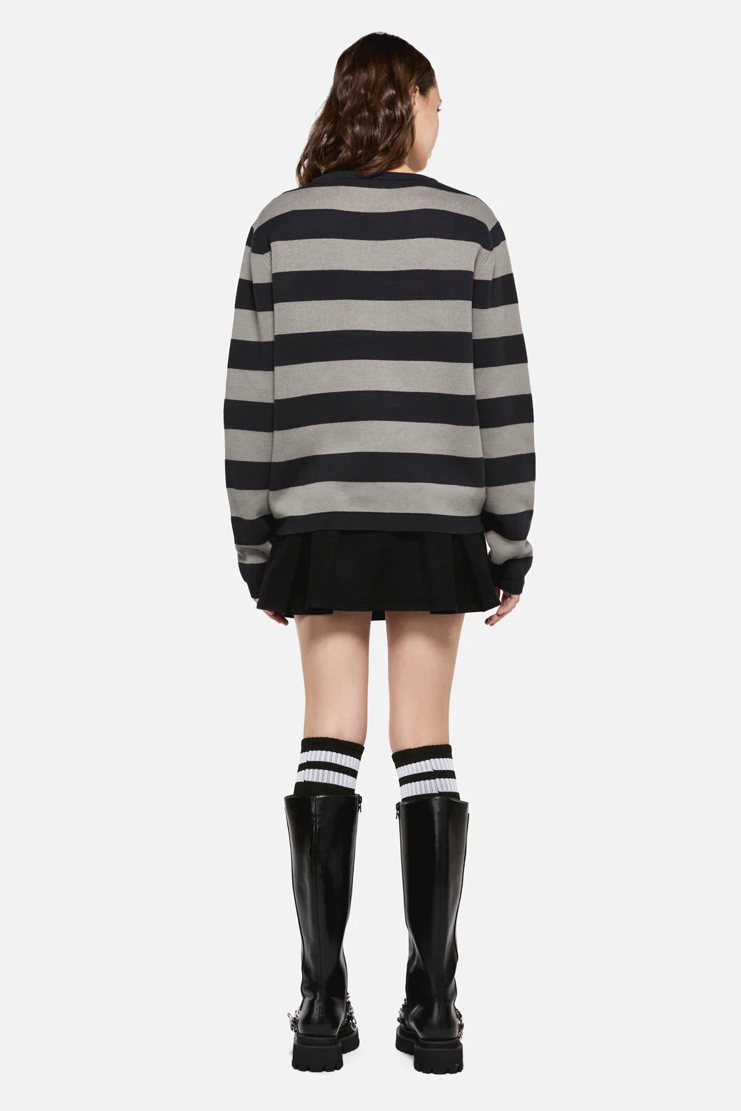 Moggy Stripe Paw Knit - Image 4