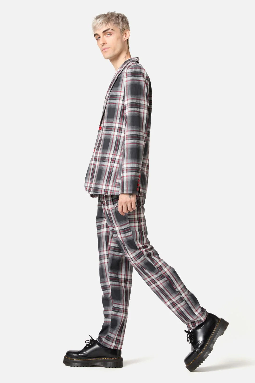Moggy Tartan Blazer - Image 4