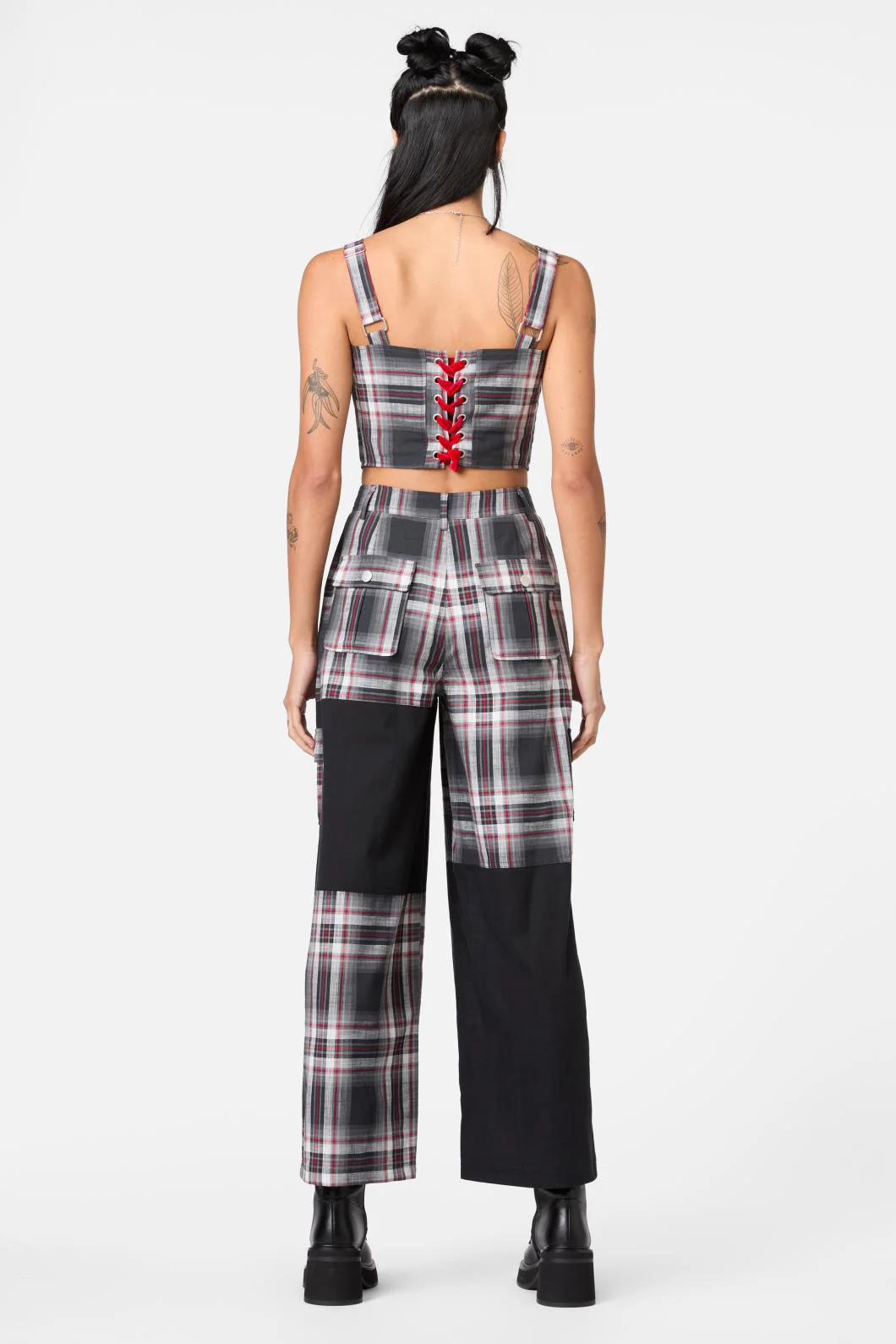 Moggy Tartan Cargo Pant - Image 4