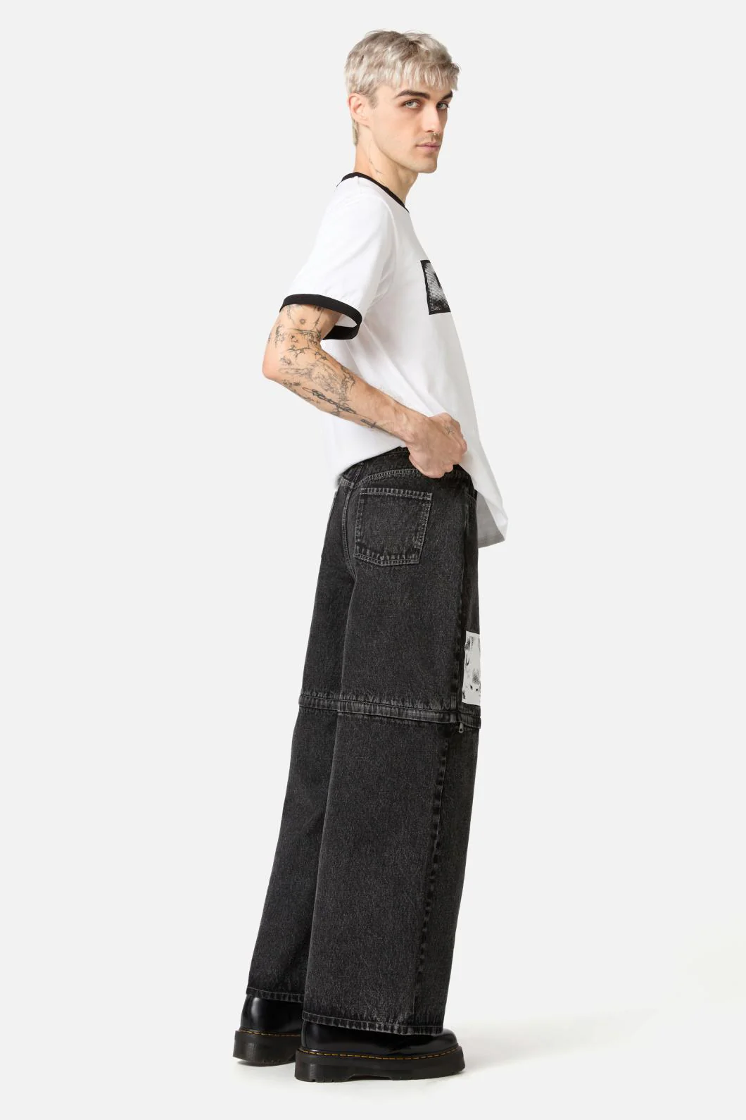 Moggy Zip Off Jeans - Image 3