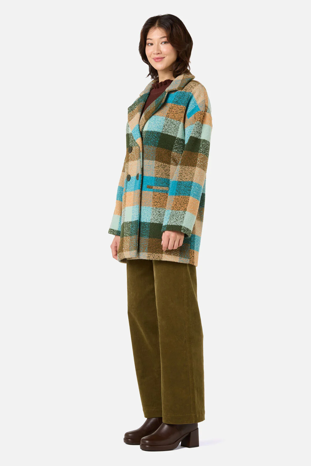 Molly Check Coat - Image 14