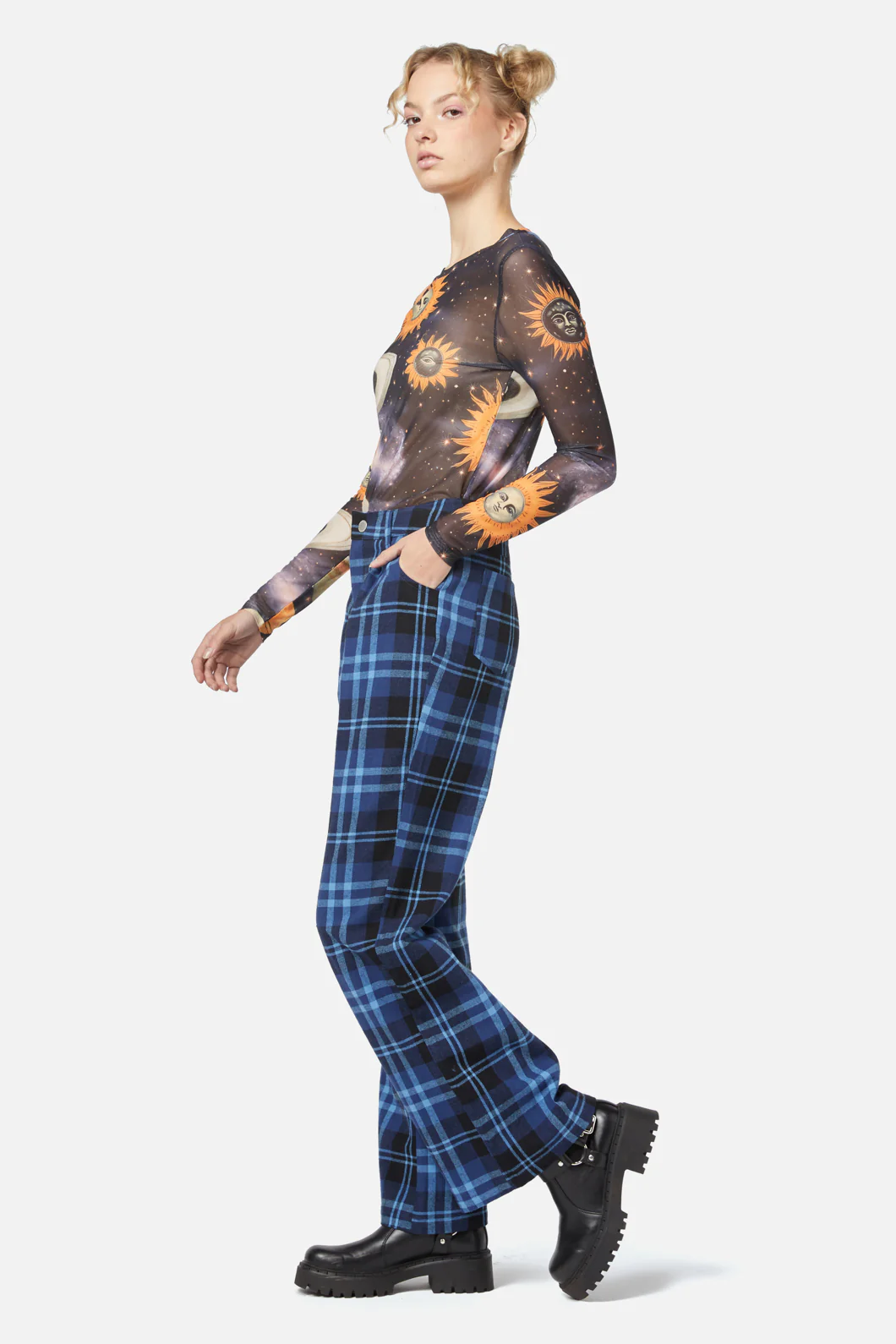Moonlit Tartan Pant - Image 3