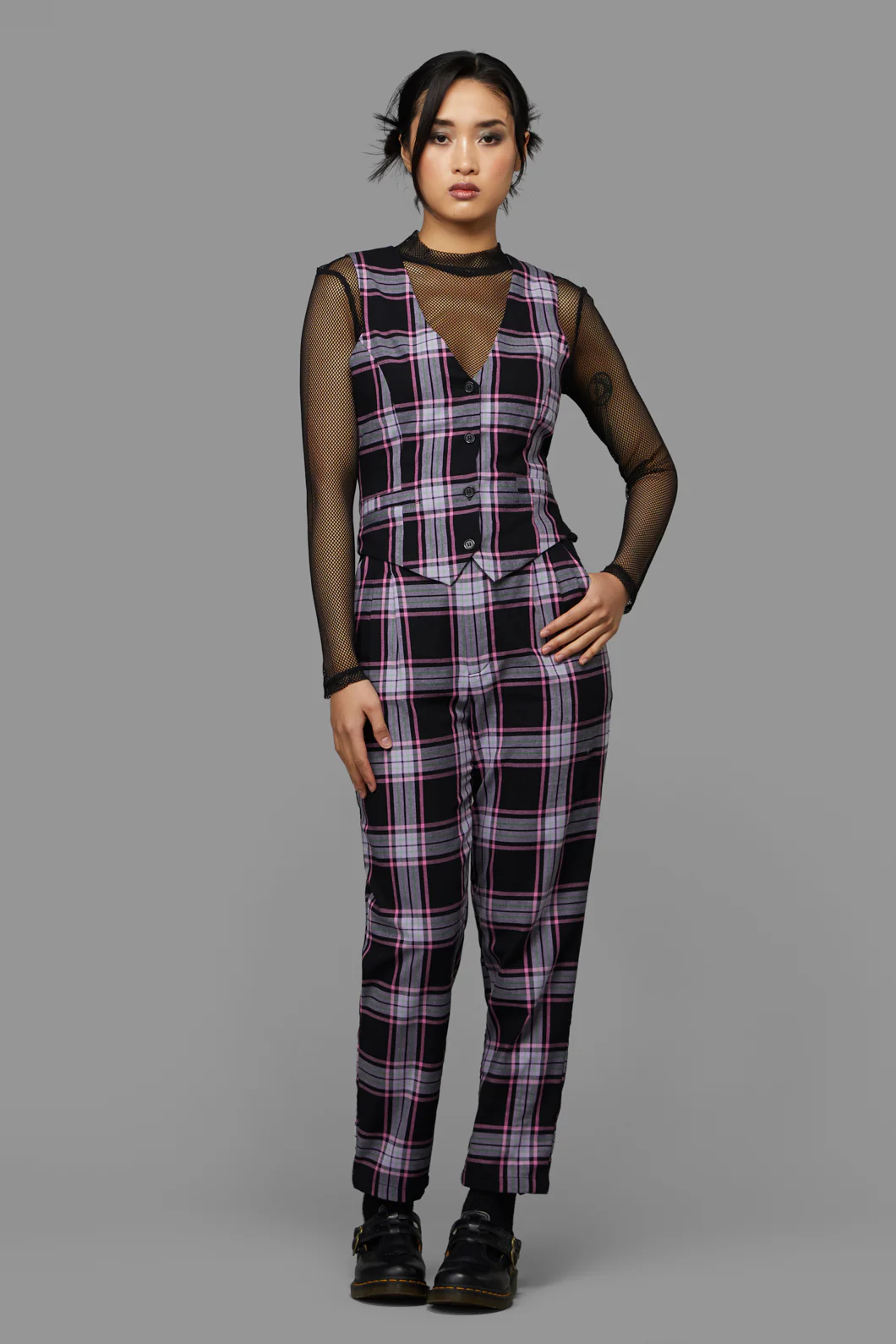 Myrtle Tartan Vest - Image 2