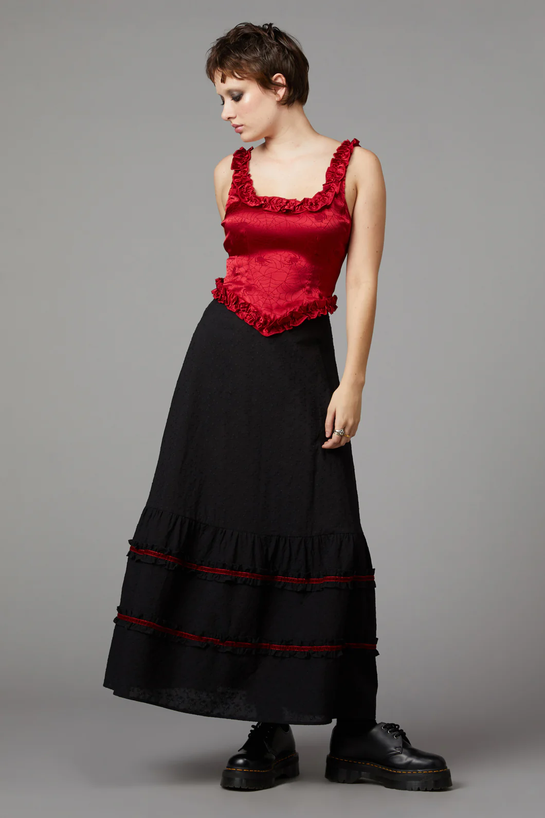 Nadja Gothic Corset Top - Image 8