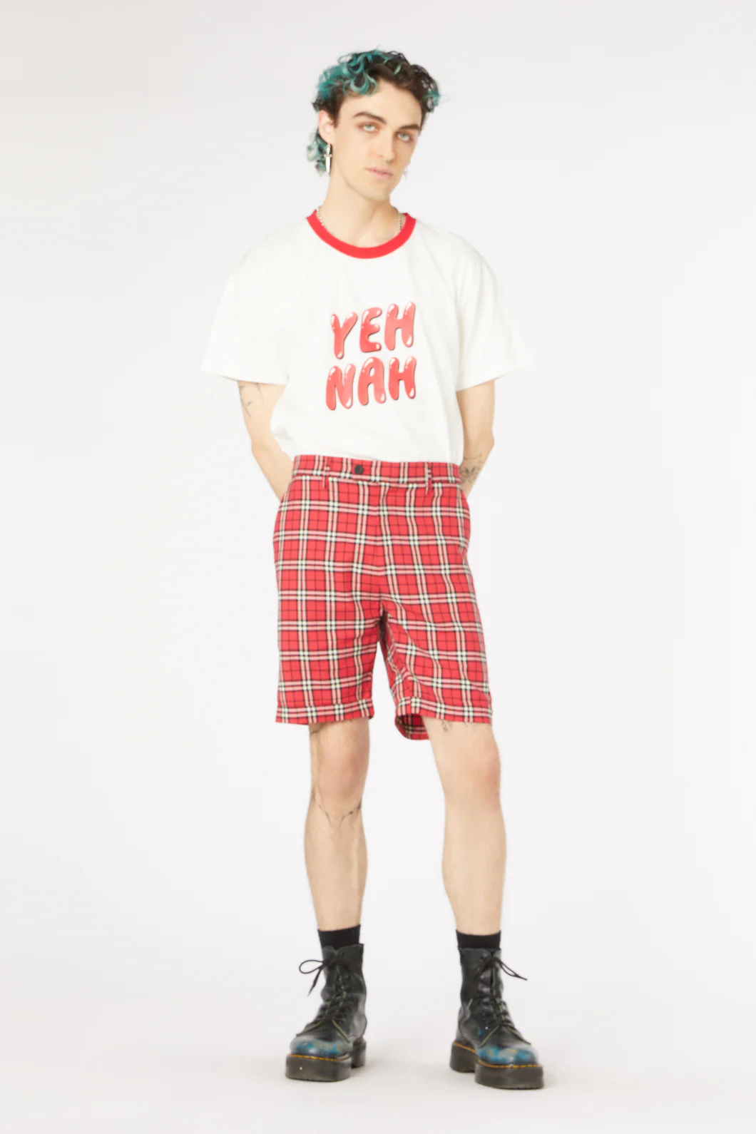 Nah Tartan Twill Short - Image 2