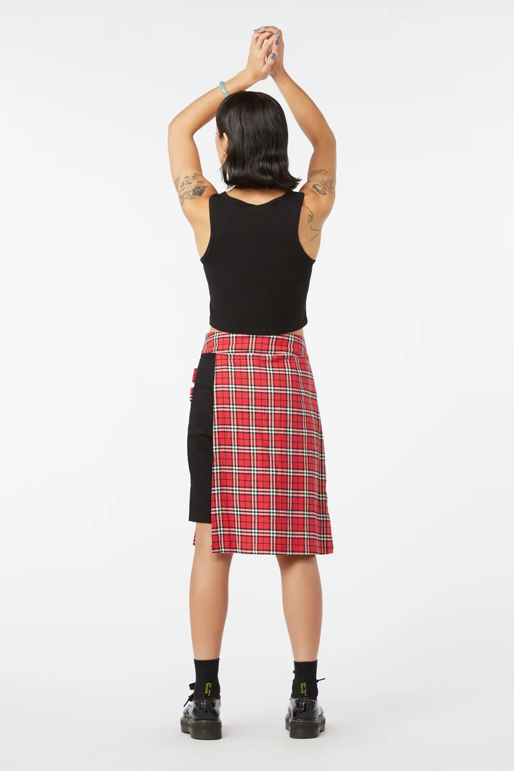 Nah Tartan Twill Skort - Image 4