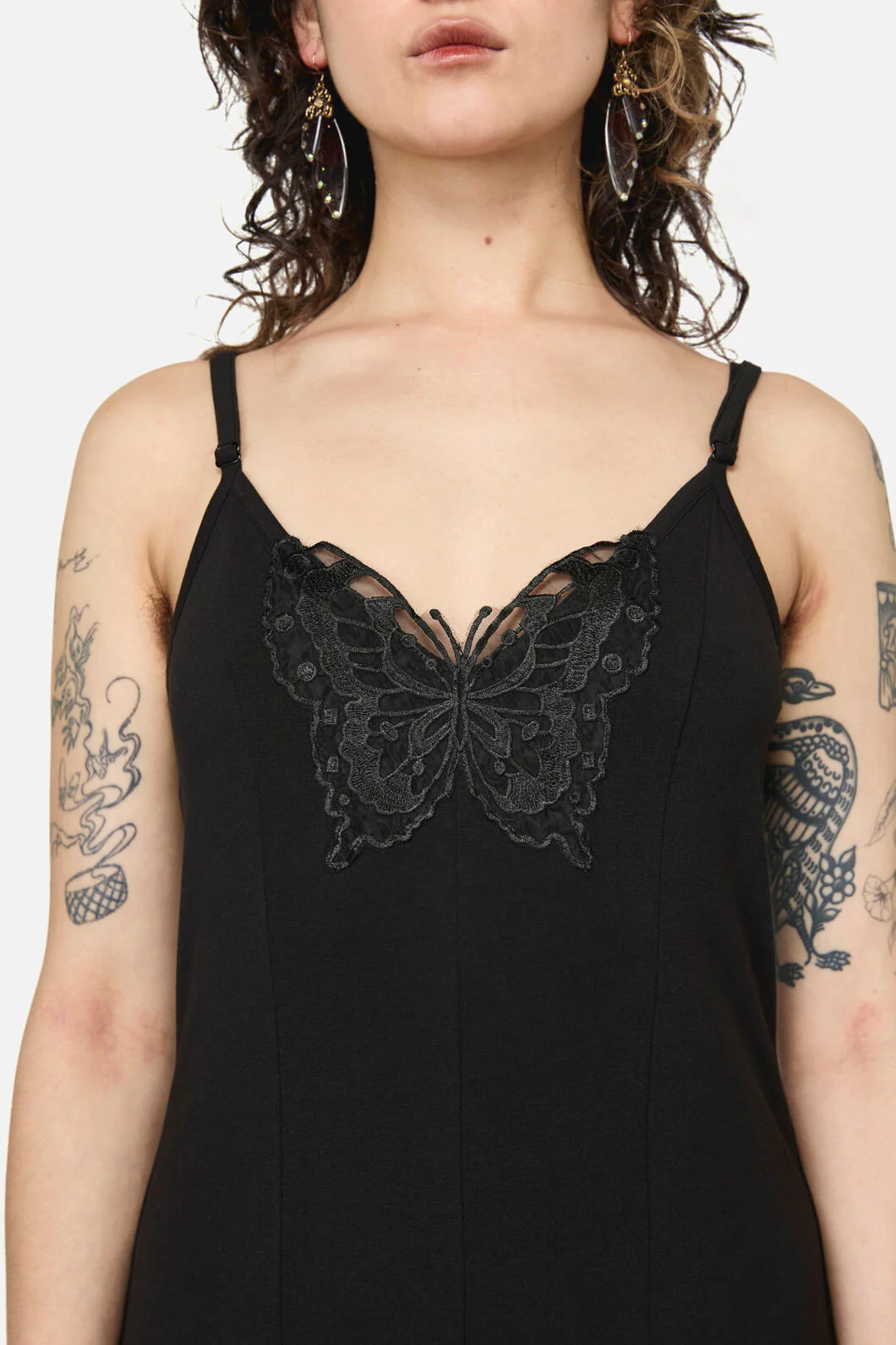 Naiad Goth Maxi Dress - Image 5
