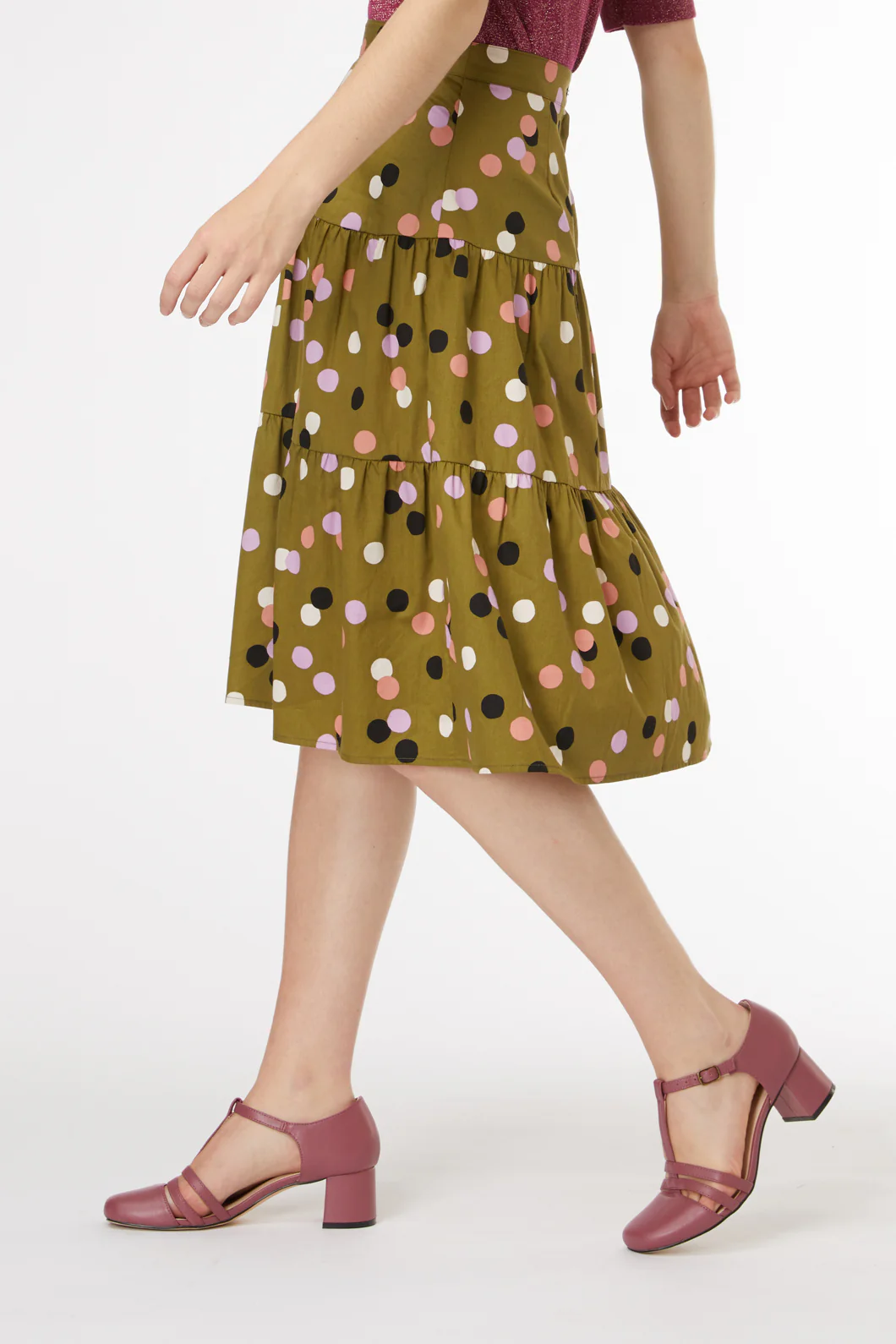 Nancy Spot Skirt - Image 3