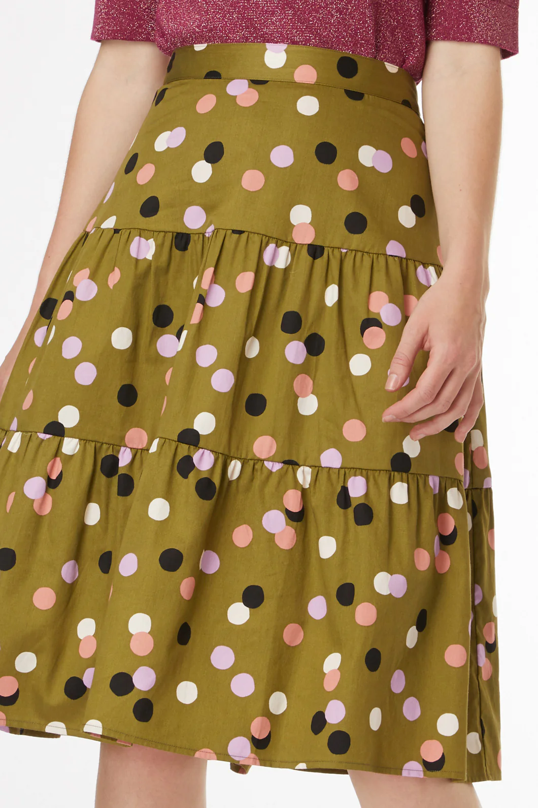 Nancy Spot Skirt - Image 4