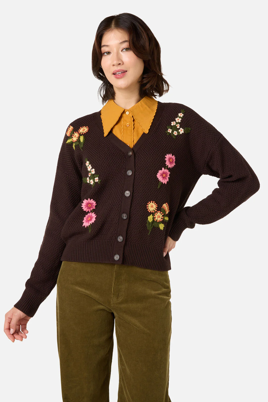 Native Embroidered Cardigan