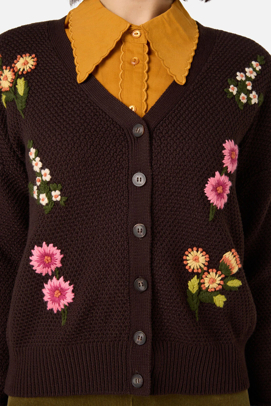 Native Embroidered Cardigan - Image 5