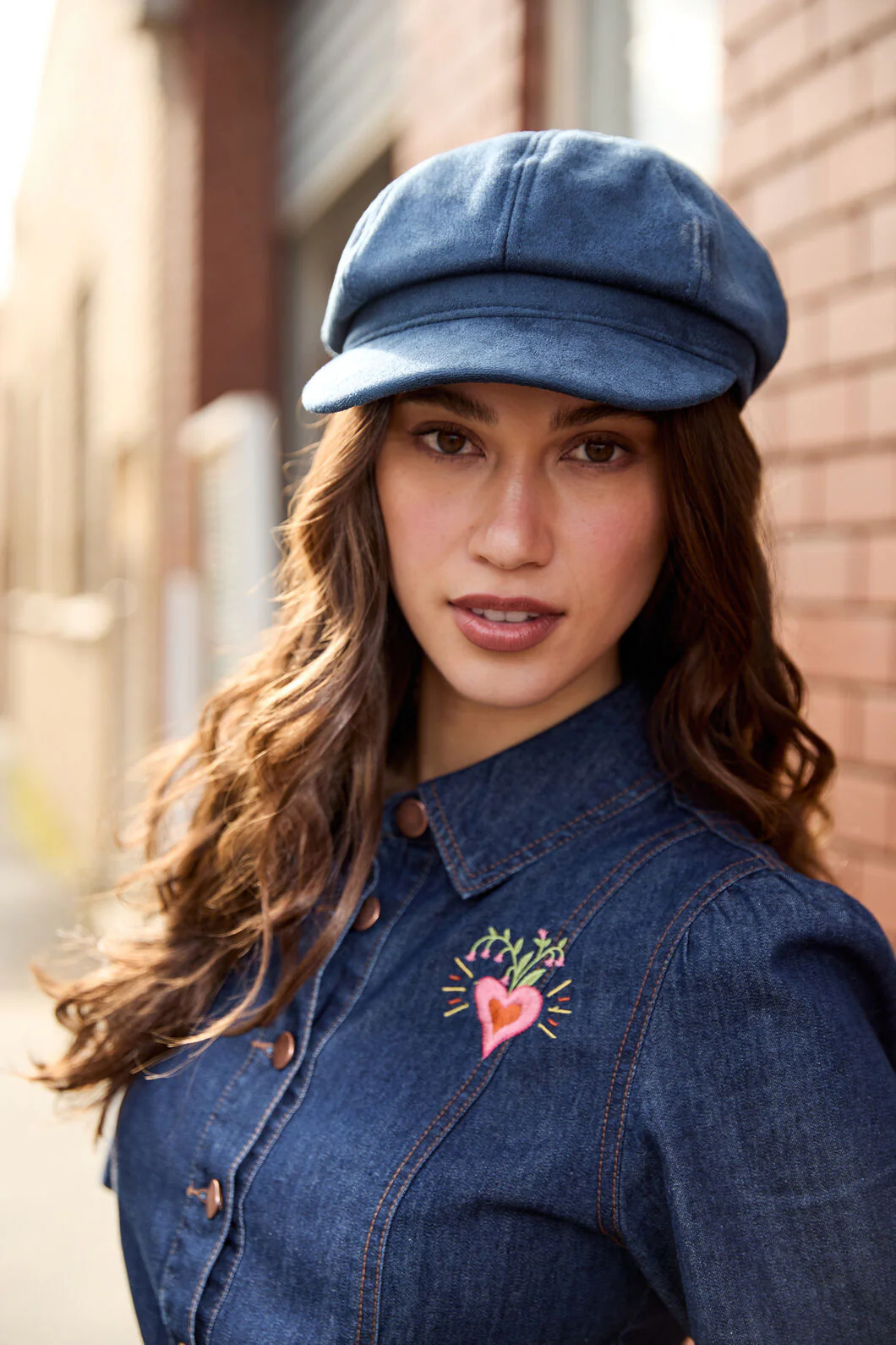 Navy Page Hat