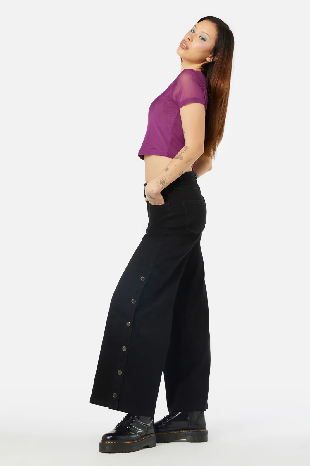Night Sky Mesh Top - Image 3