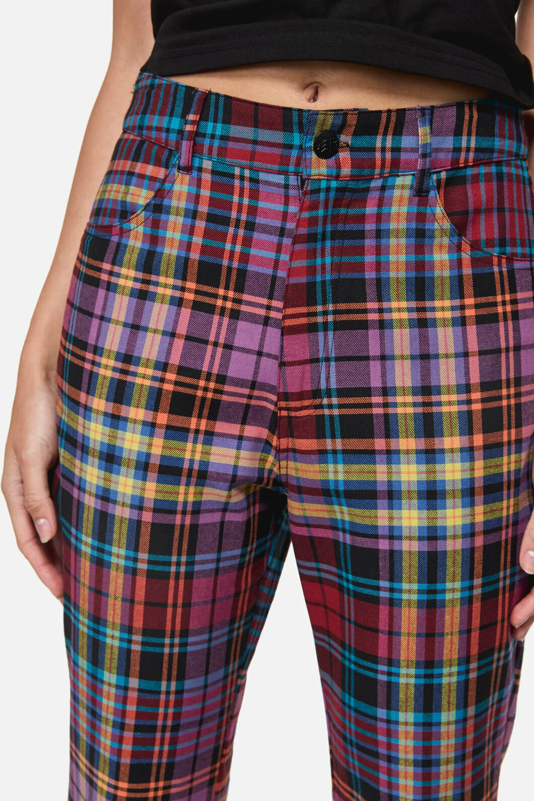 Nightminds Tartan Flare Pant - Image 5