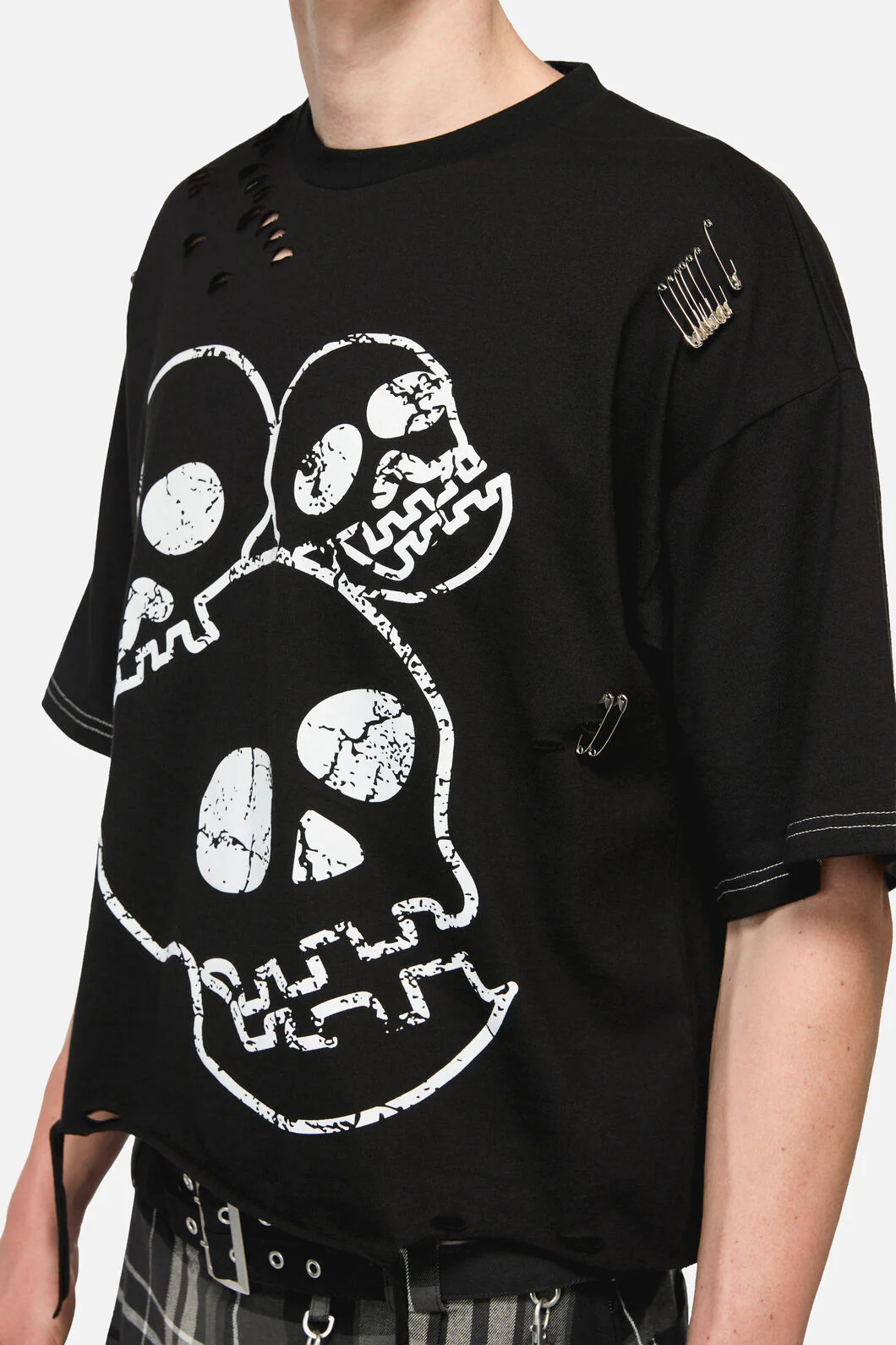 Numbskull Distressed Unisex Tee - Image 5