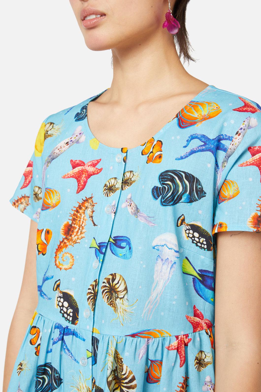 Oceanic Dress - Image 7