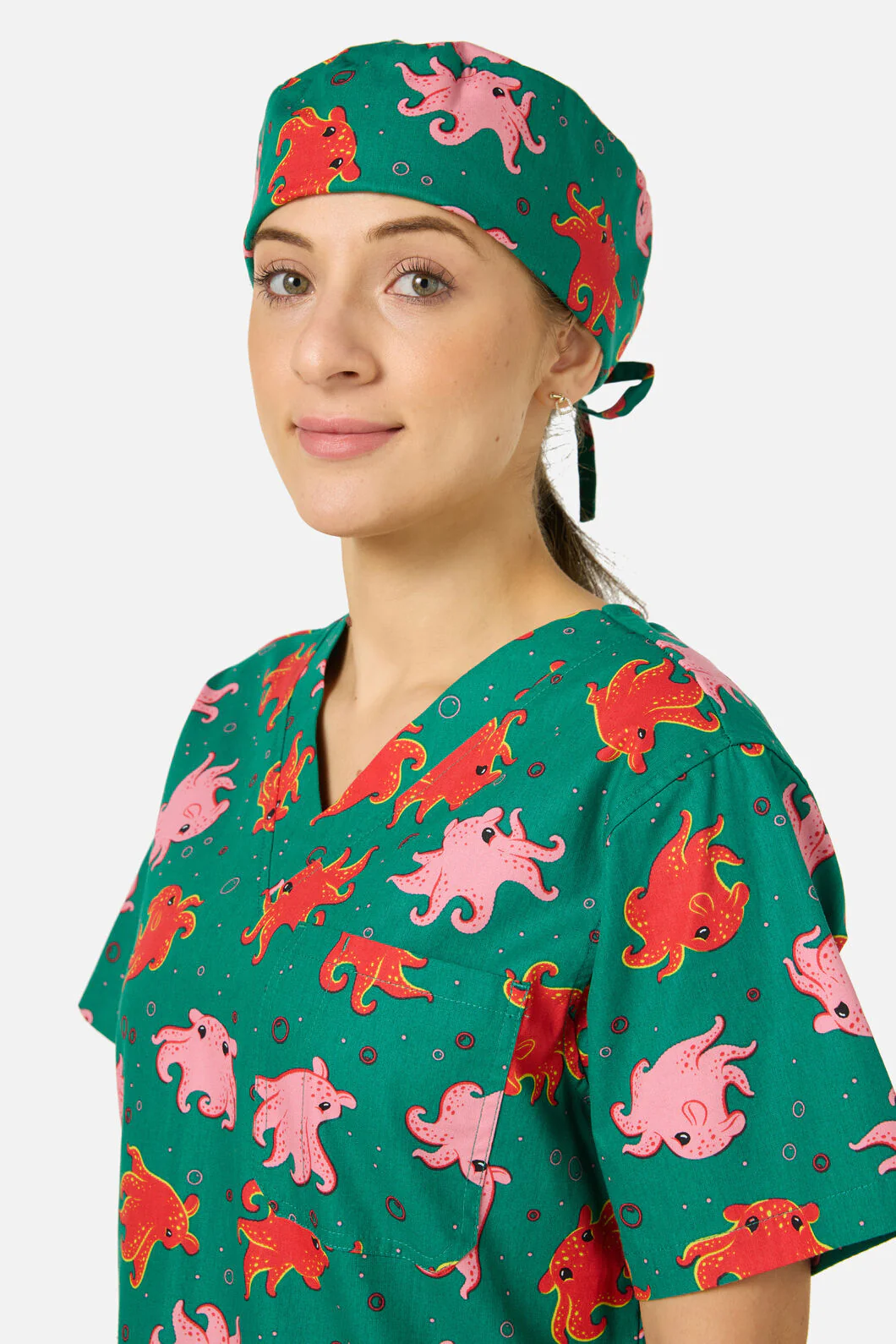 Octopi Scrub Hat
