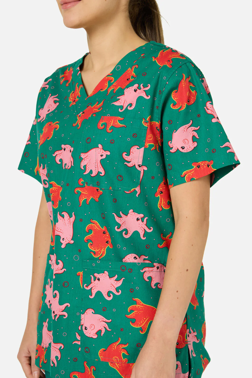 Octopi Top & Pant Scrub Set - Image 5