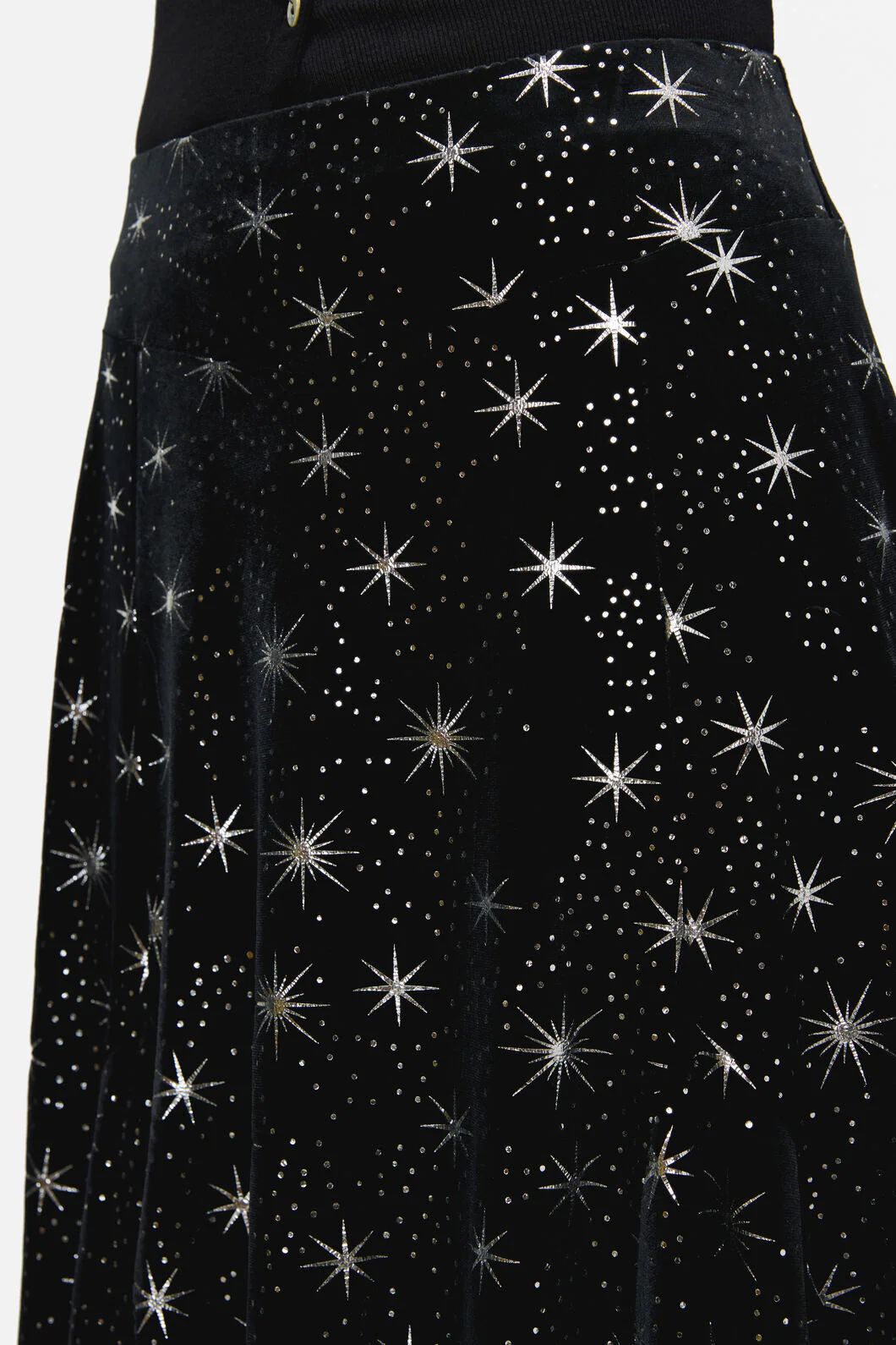 Odette Velour Hanky Skirt - Image 5