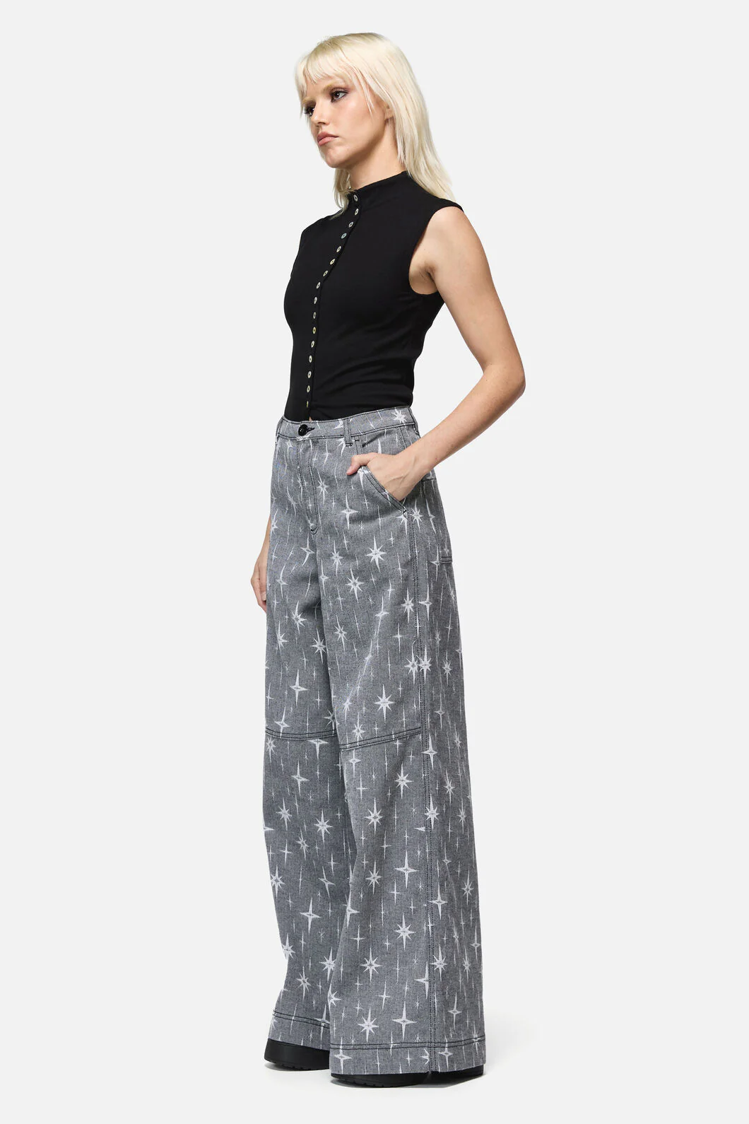 Odette Wide Leg Jean - Image 2