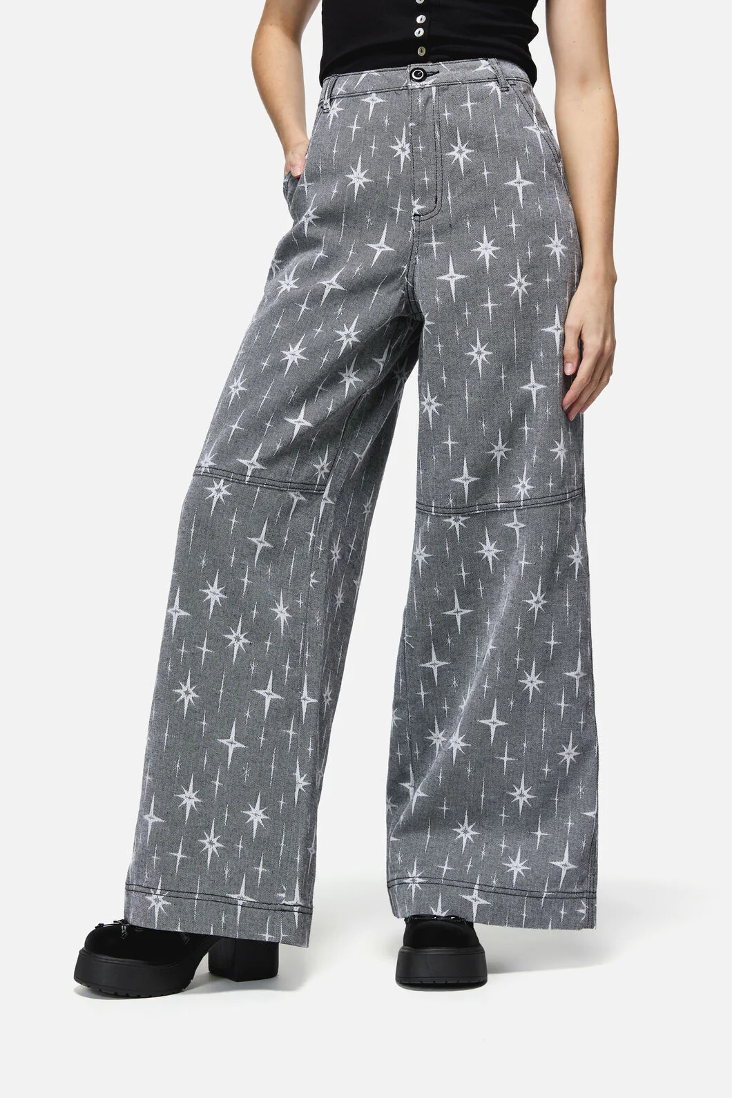 Odette Wide Leg Jean - Image 4