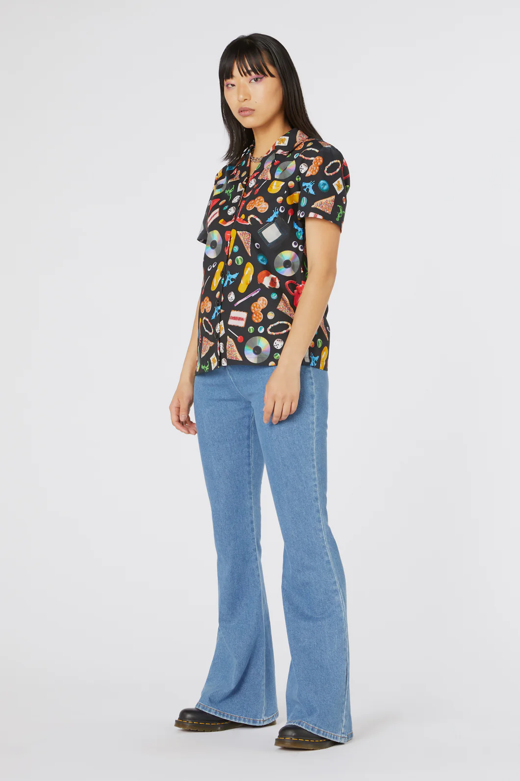 Old Days Print Cotton Shirt - Image 3