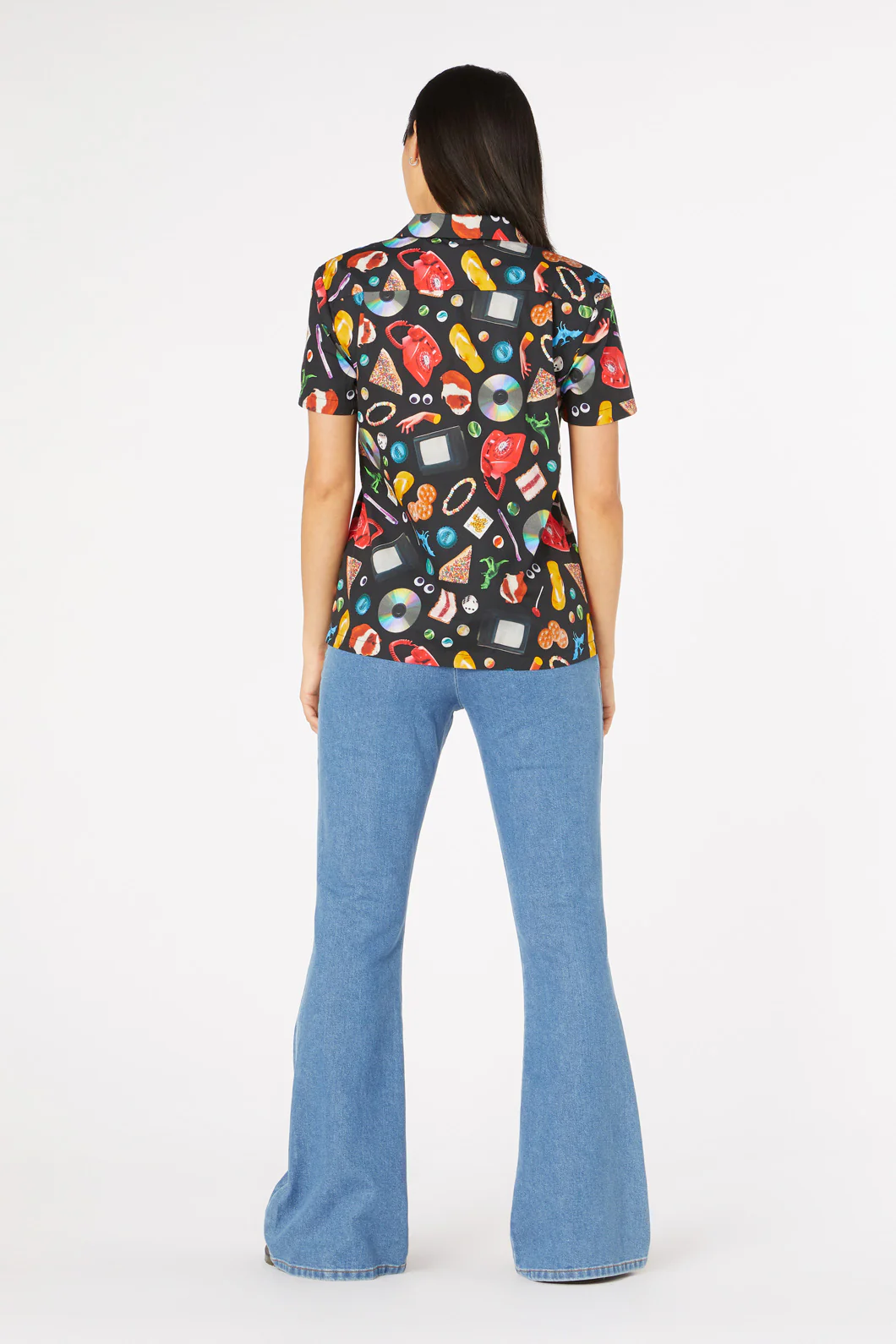 Old Days Print Cotton Shirt - Image 4