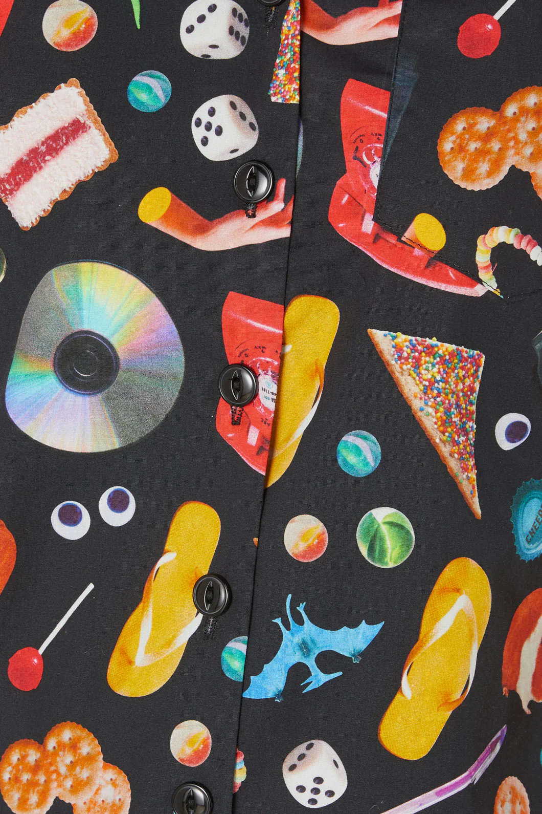 Old Days Print Cotton Shirt - Image 5