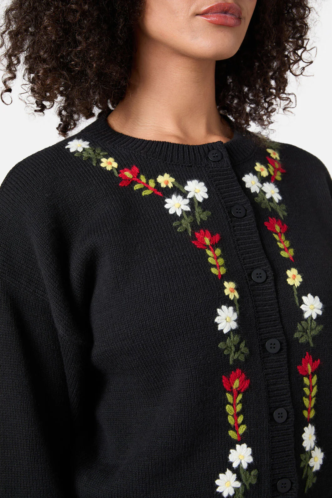 Opal Embroidered Cardigan - Image 5