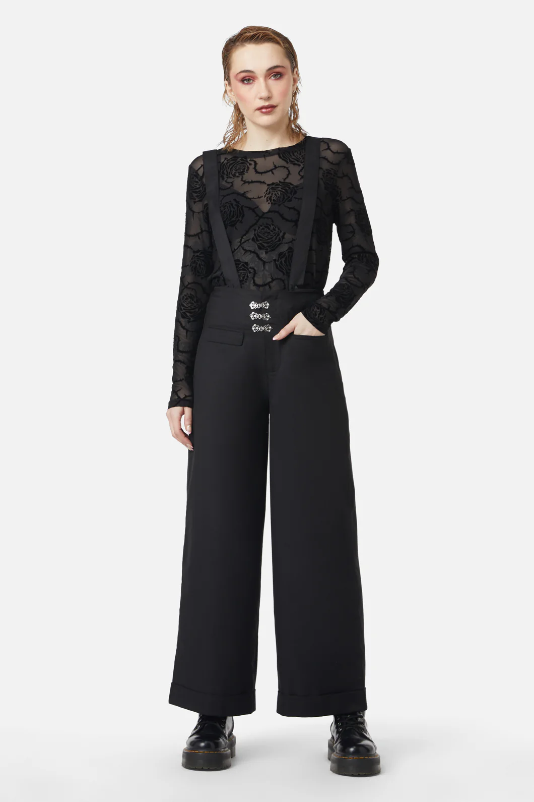 Ornate Tux High Rise Pant