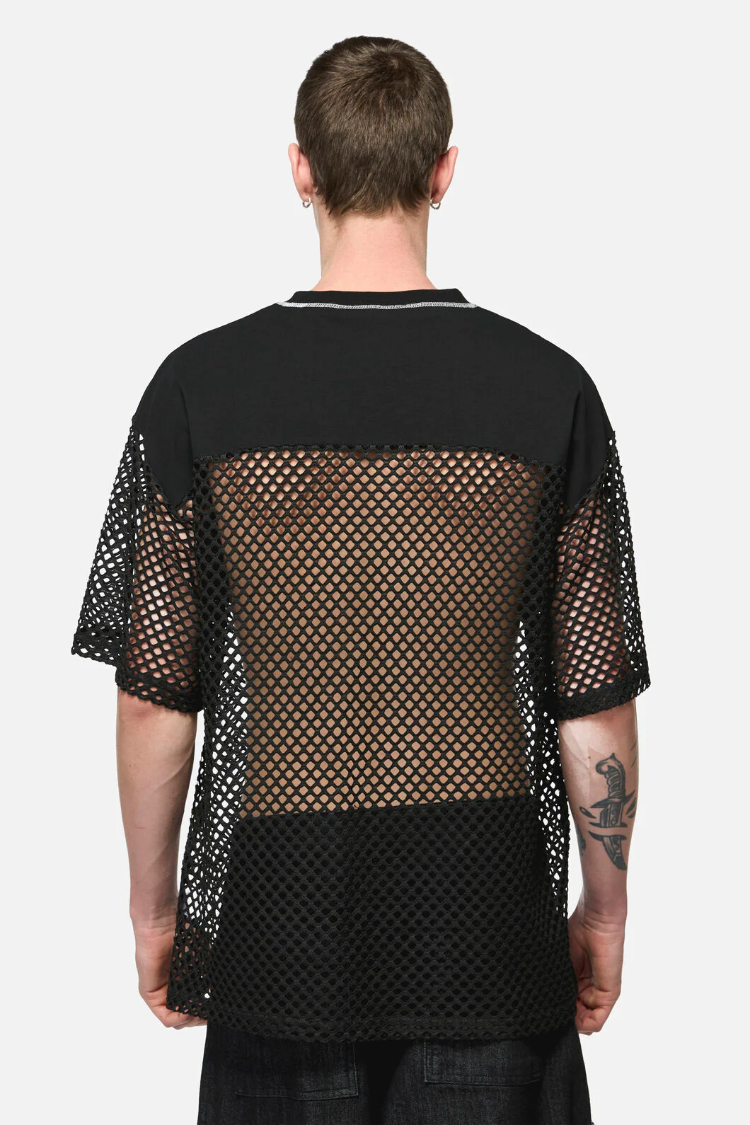 Oversize Mesh Panel Top - Image 5