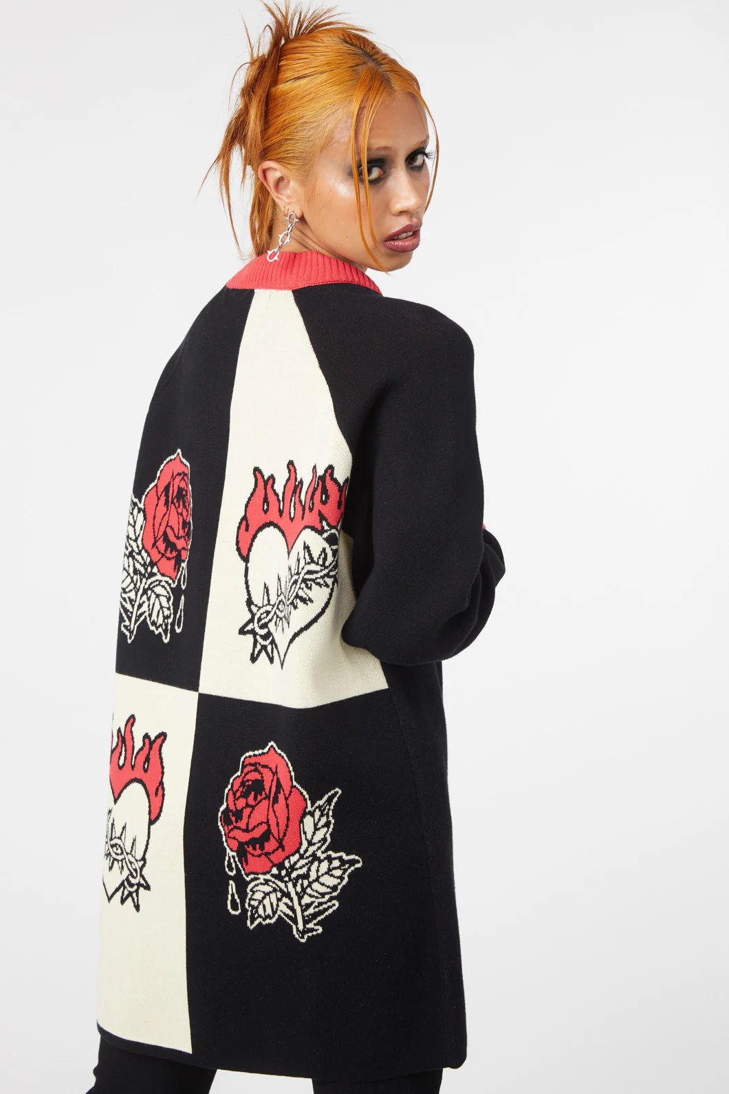 Paint The Roses Cardi - Image 2