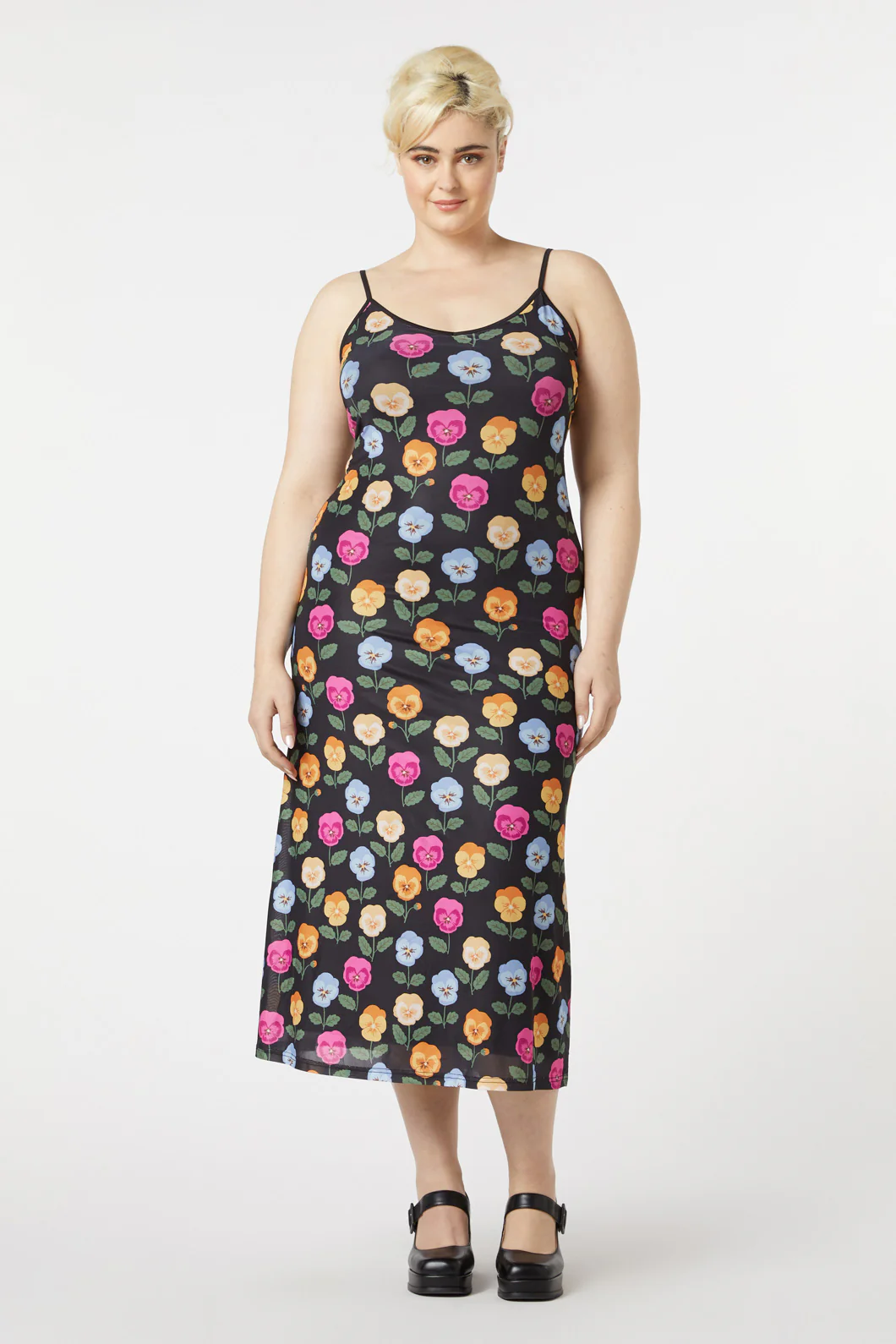 Pansy Mesh Dress - Image 5