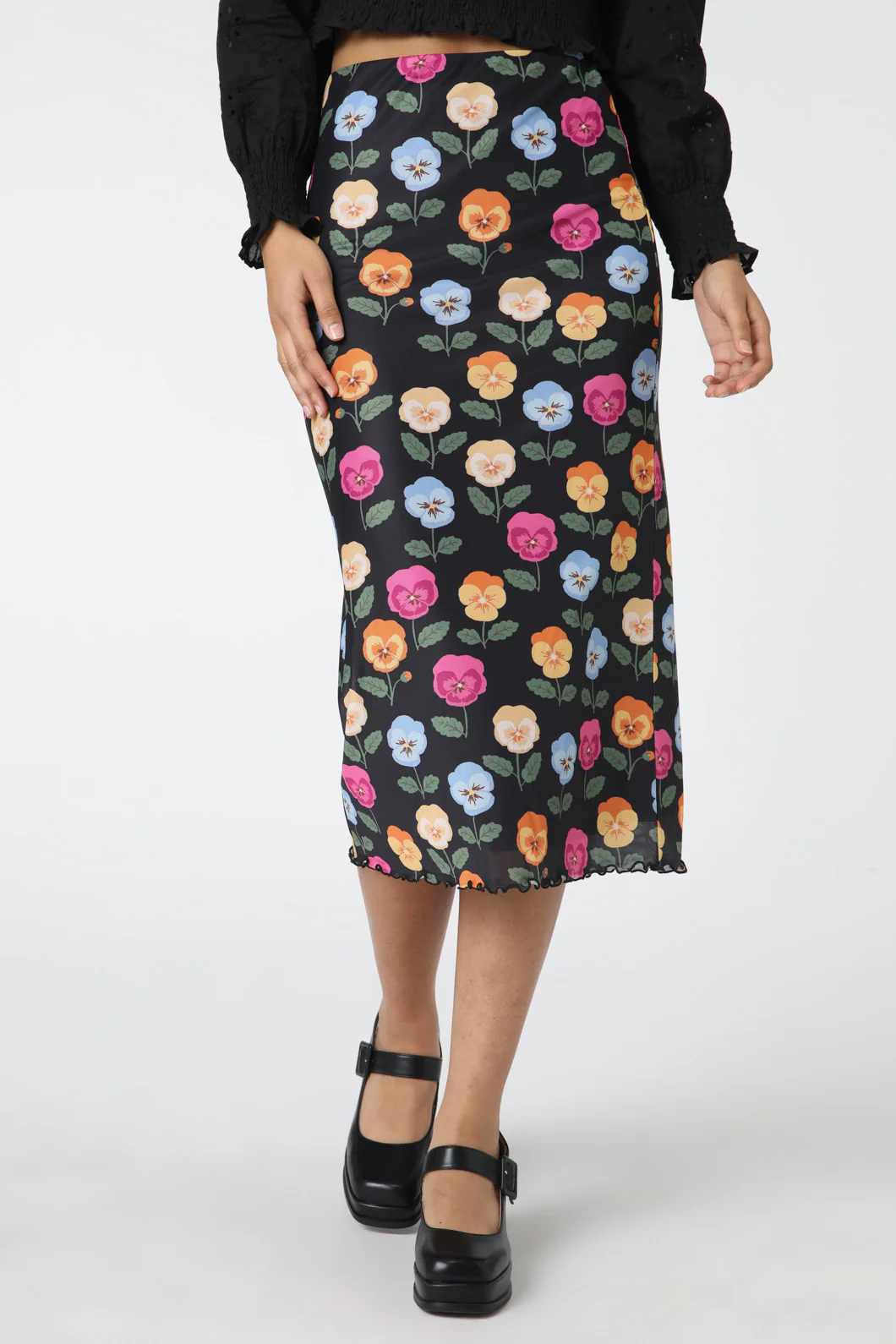 Pansy Mesh Skirt - Image 2