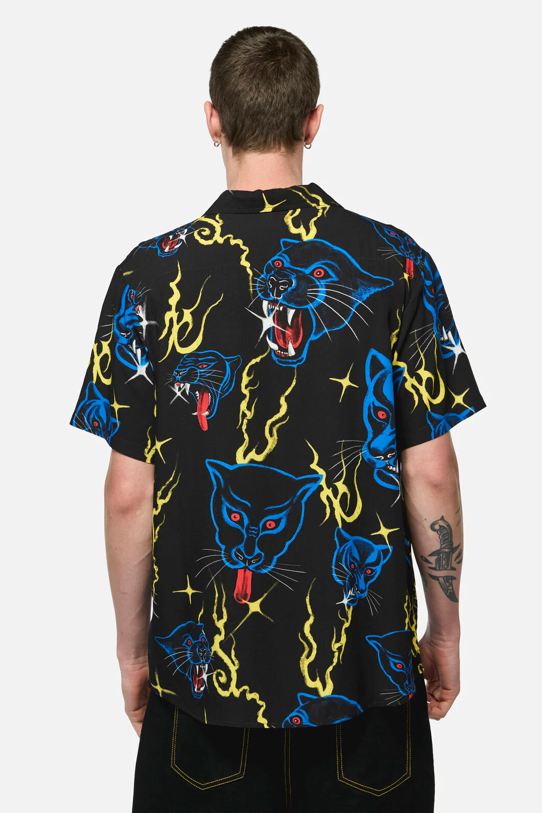 Panther Punk Short Sleeve Shirt - Image 4